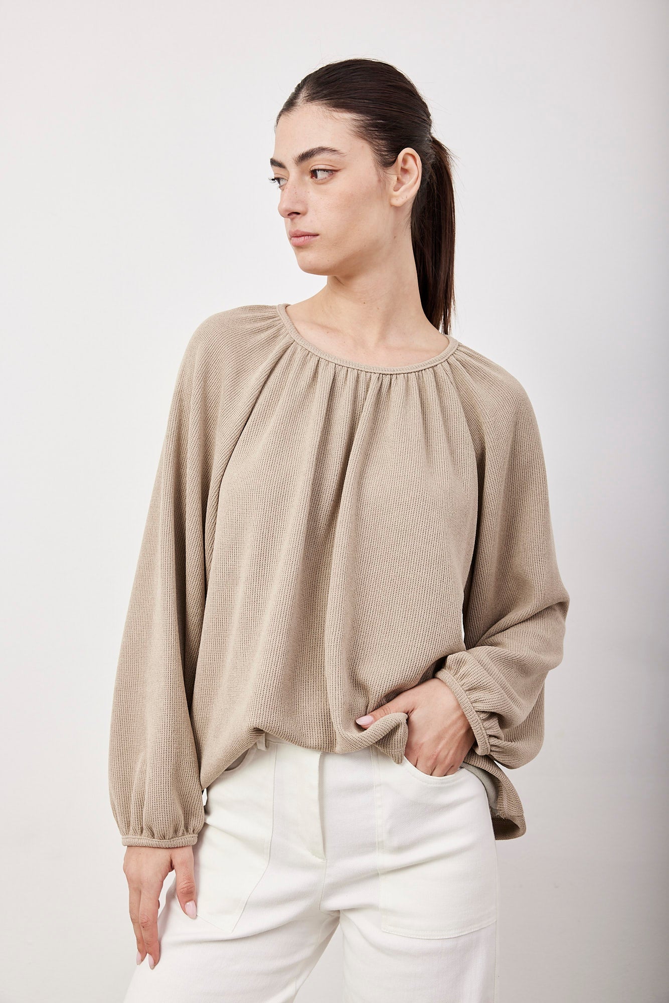 חולצת סריג נשפכת - ITAY BRANDS