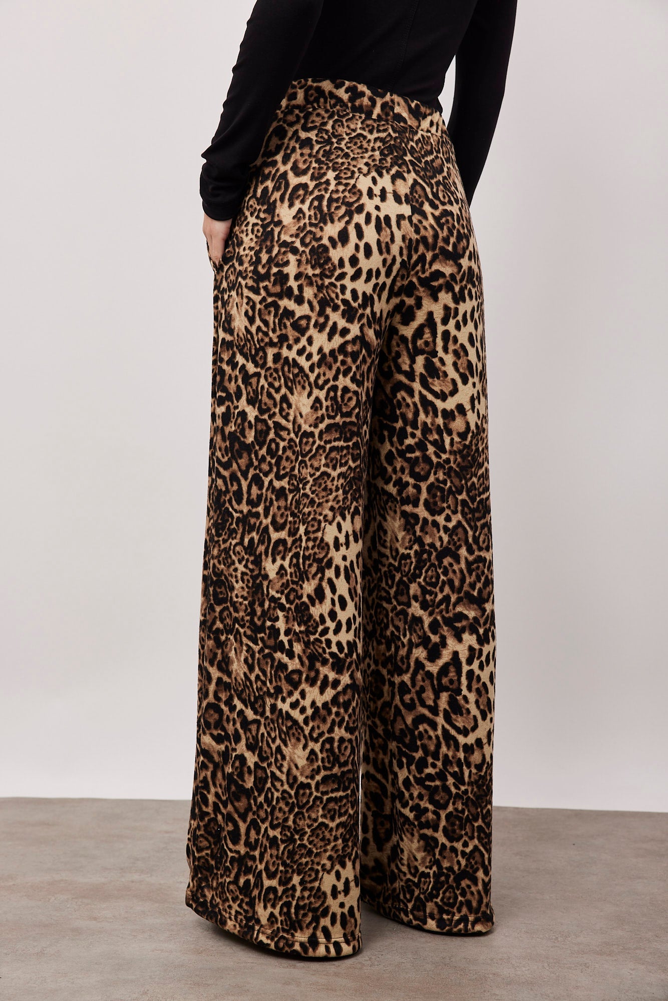 מכנסי סריג מנומרים - ITAY BRANDS