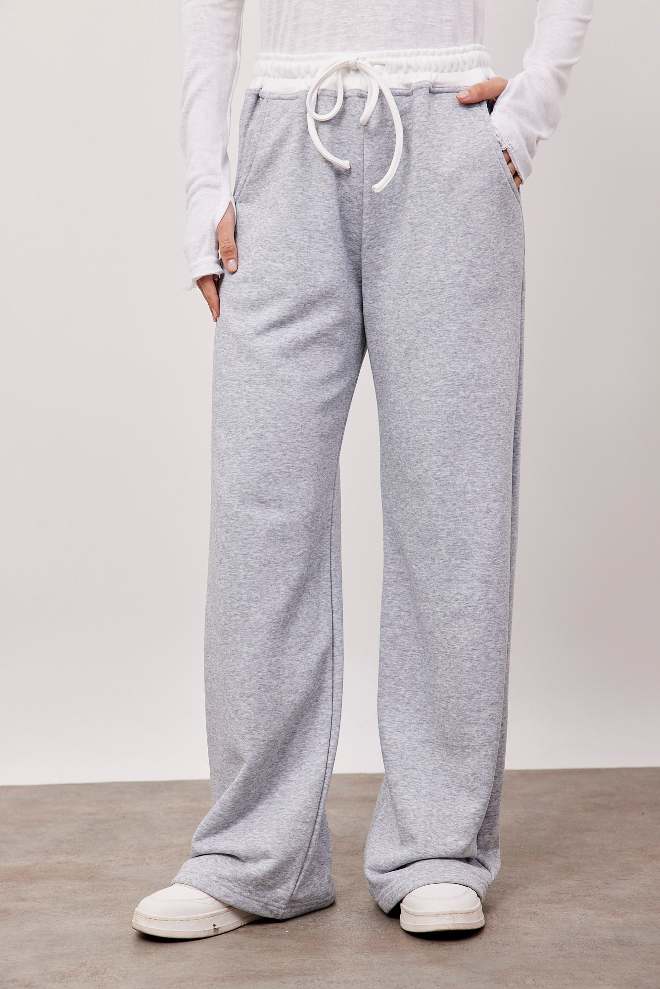 מכנסי טרנינג עם גומי מובלט - ITAY BRANDS