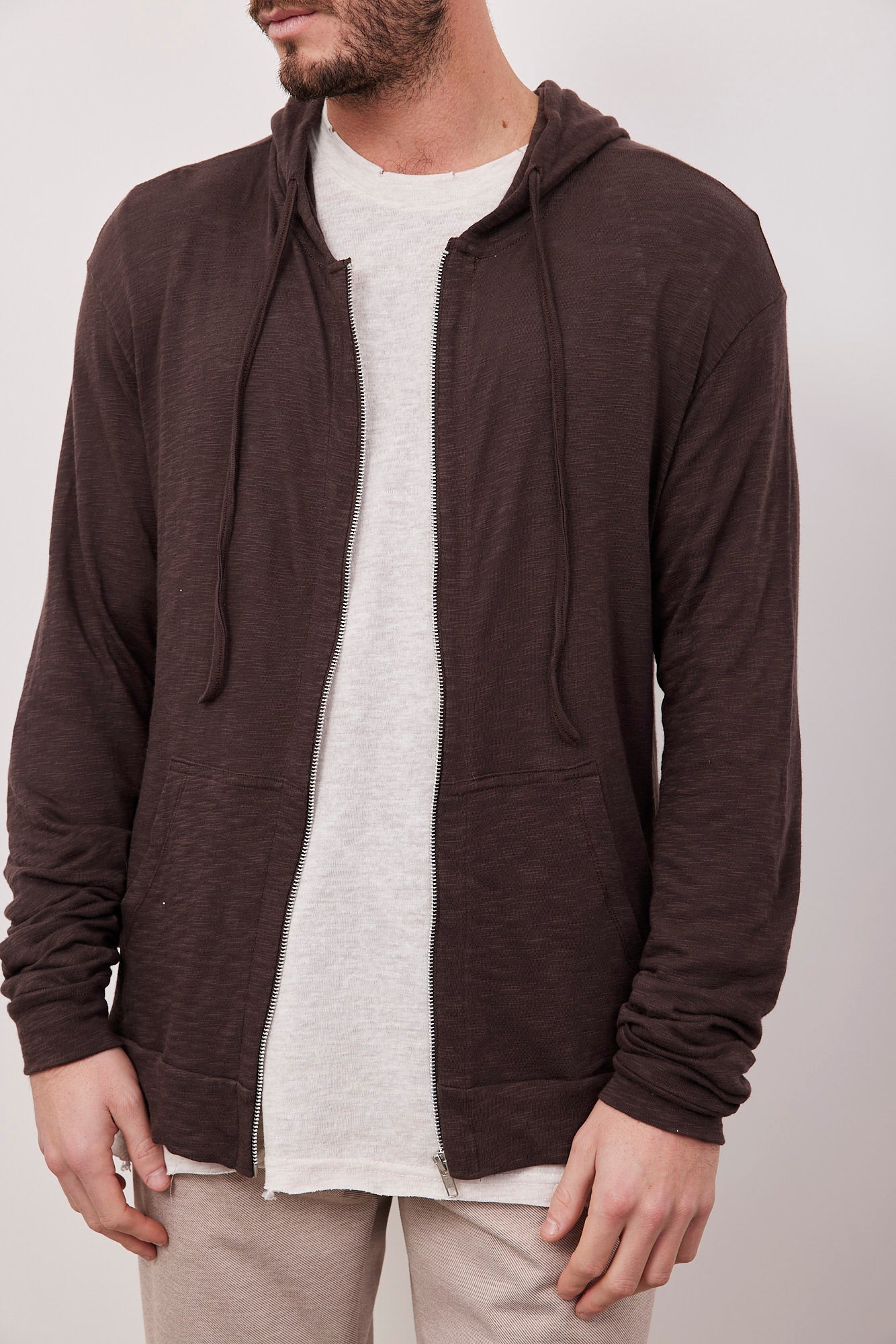 קפוצ׳ון עם רוכסן במראה ווש - ITAY BRANDS