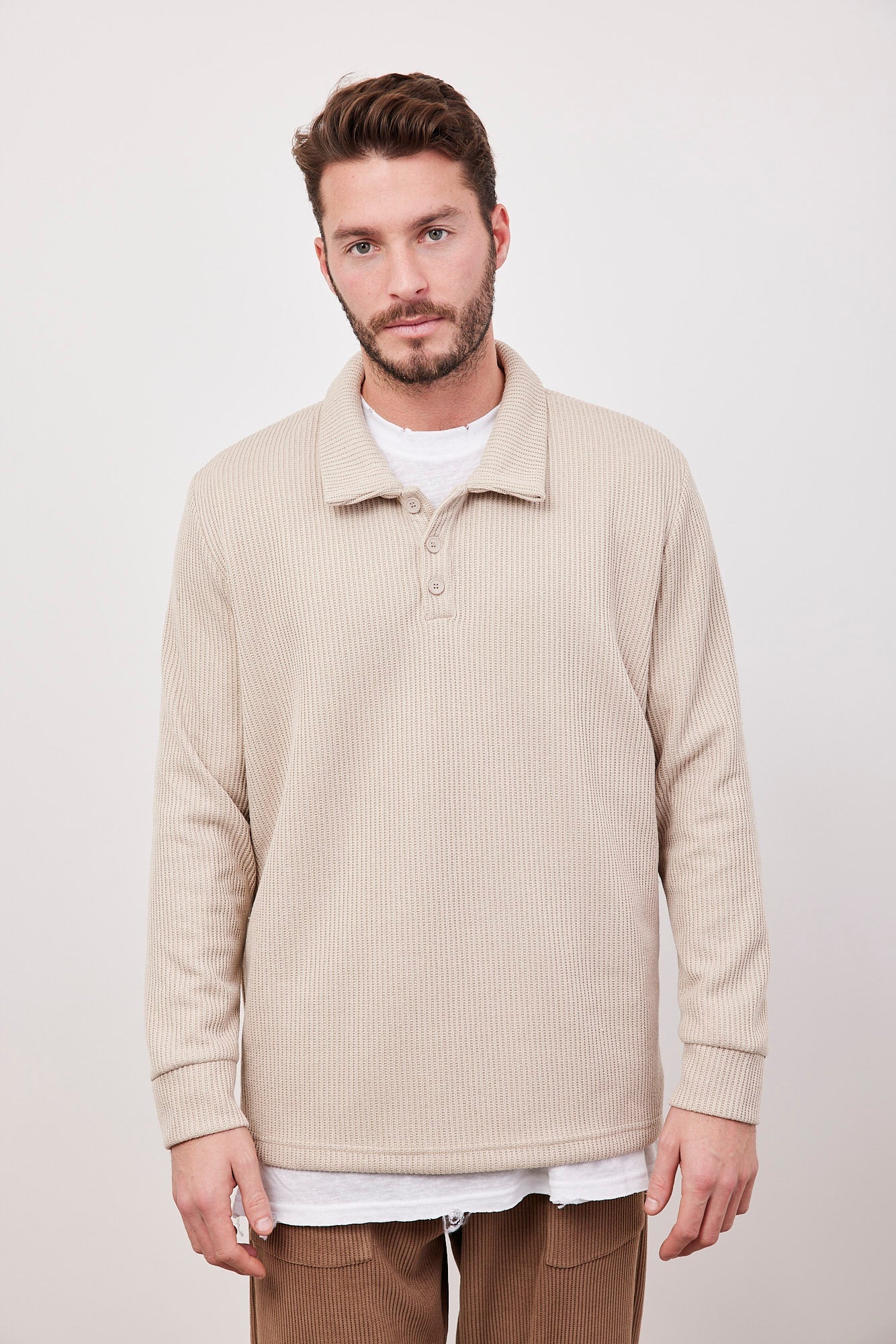 סריג צווארון כפתורים - ITAY BRANDS