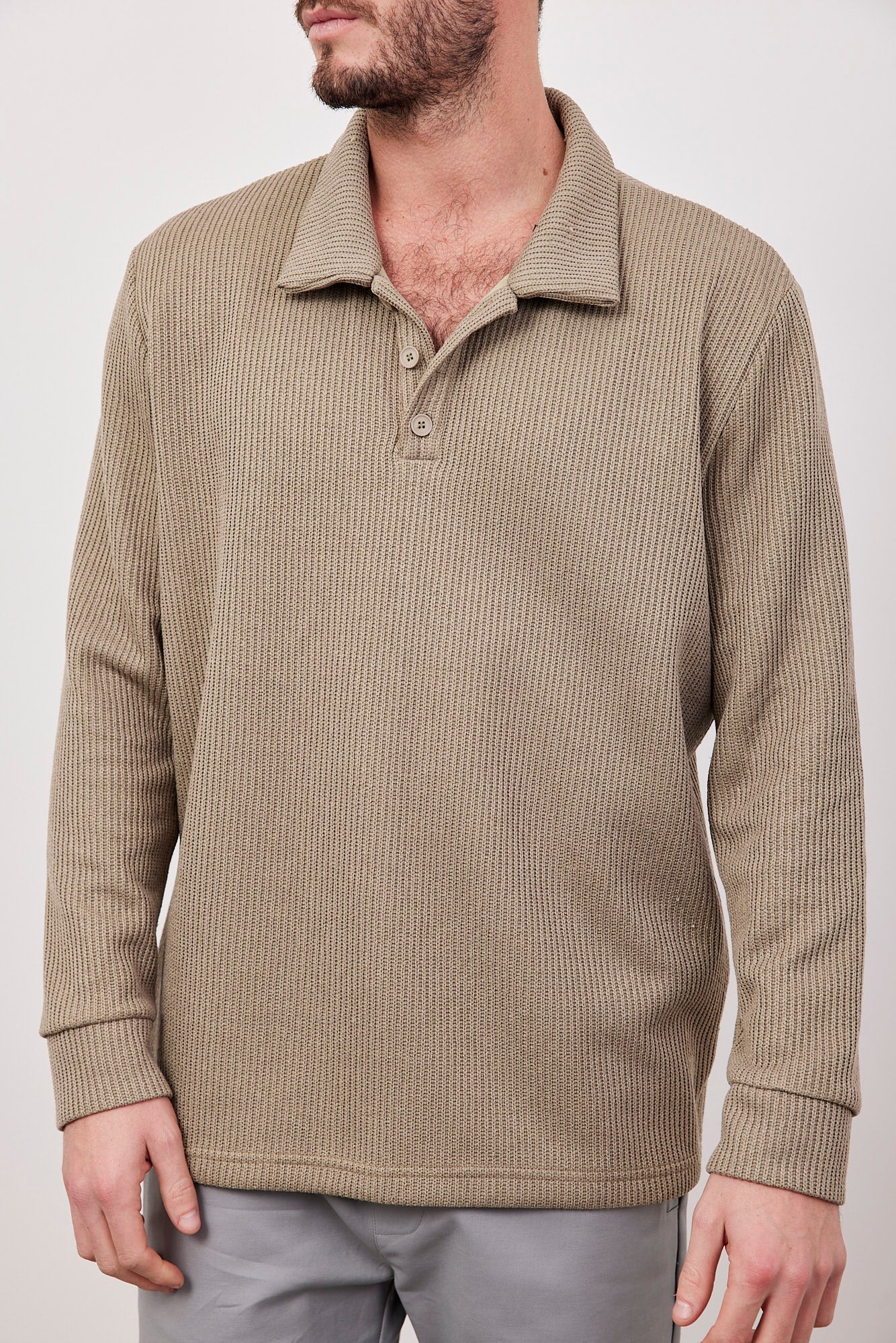 סריג צווארון כפתורים - ITAY BRANDS