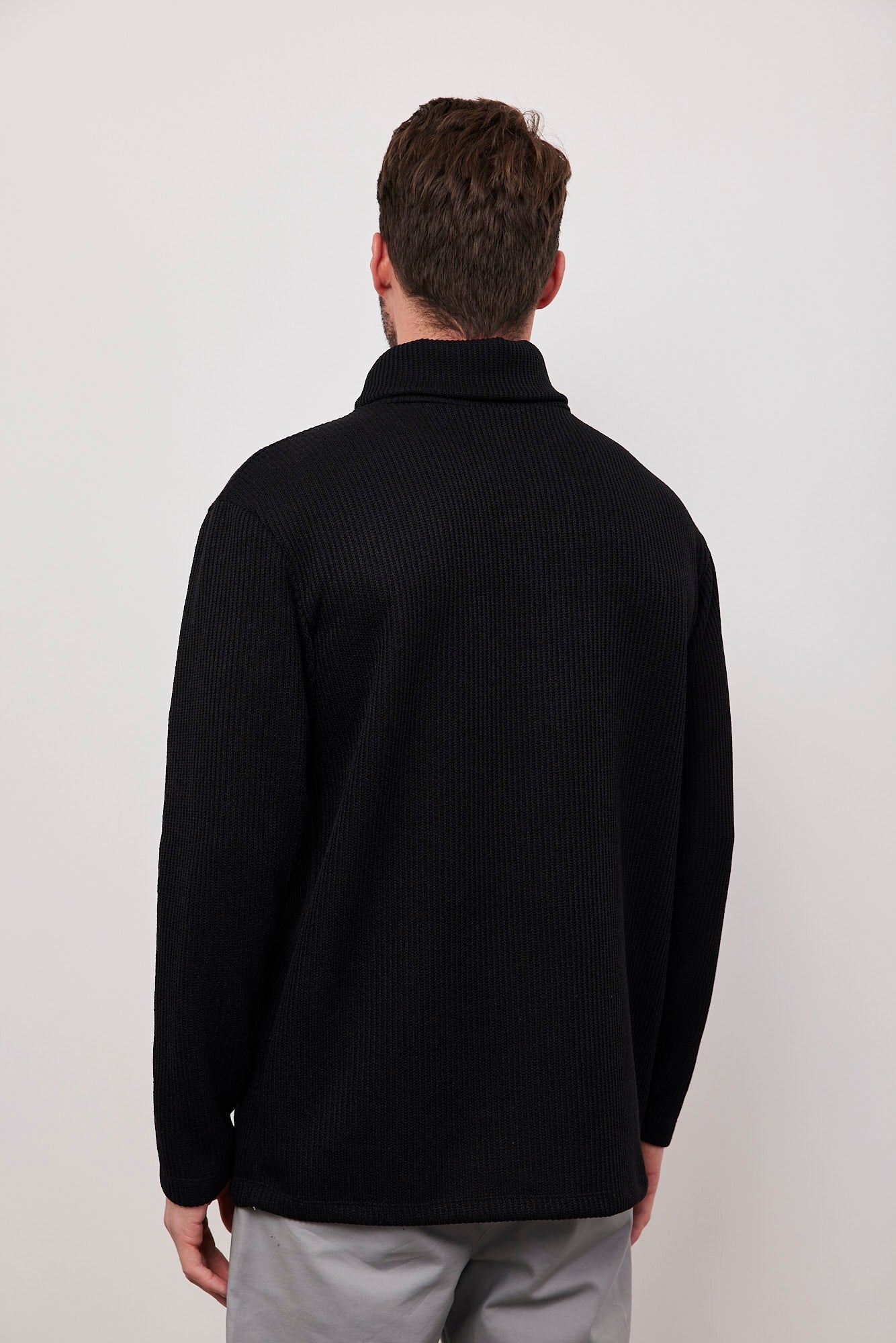 סריג גולף בטקסטורת פסים - ITAY BRANDS