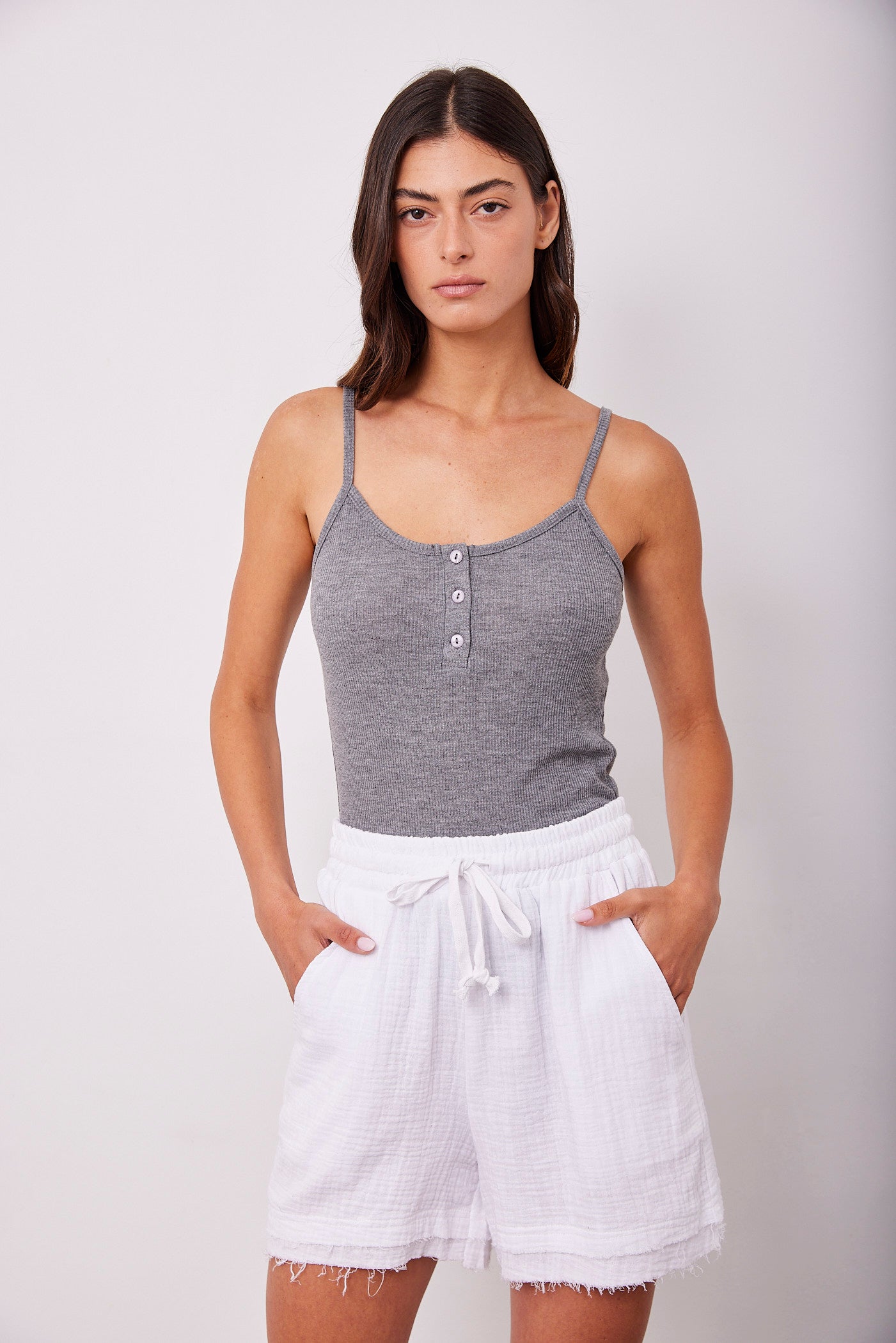 מכנסי טטרה קצרים בסיומת פרומה - ITAY BRANDS