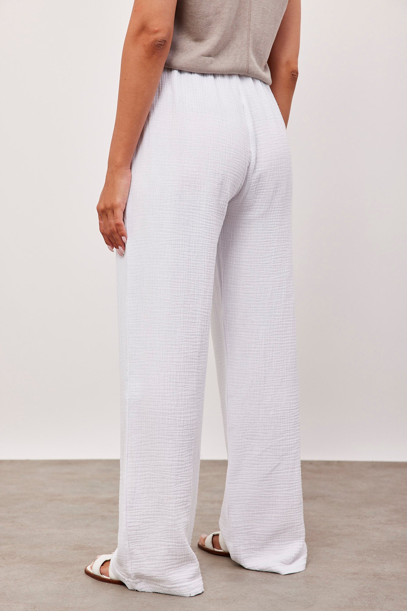 מכנסי טטרה ארוכים עם קשירה - ITAY BRANDS