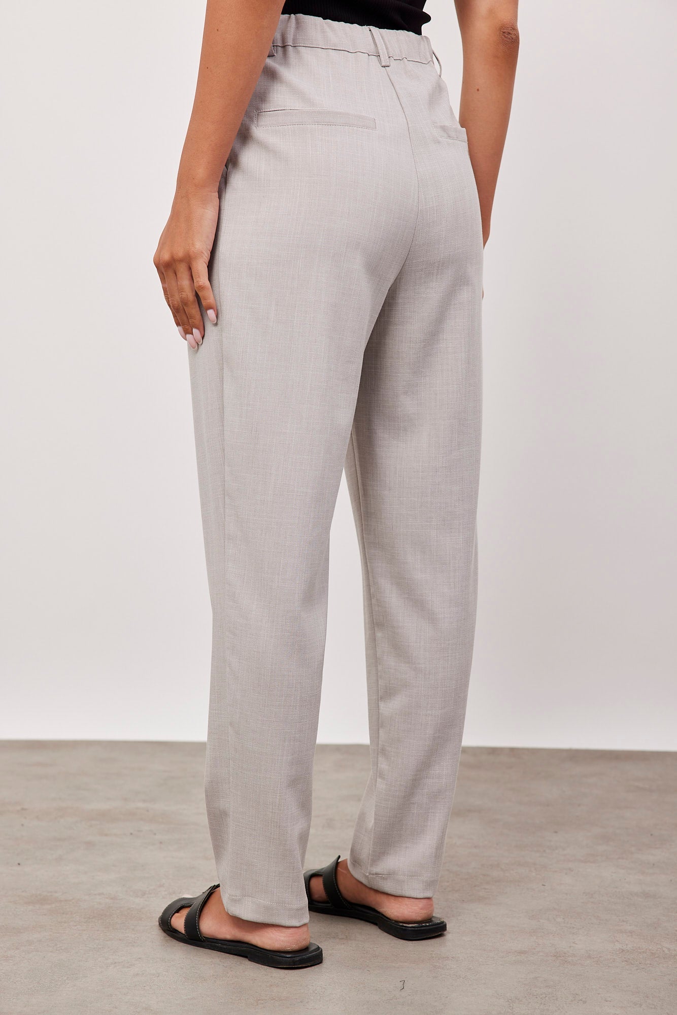 מכנסיים מחויטים באורך הקרסול - ITAY BRANDS