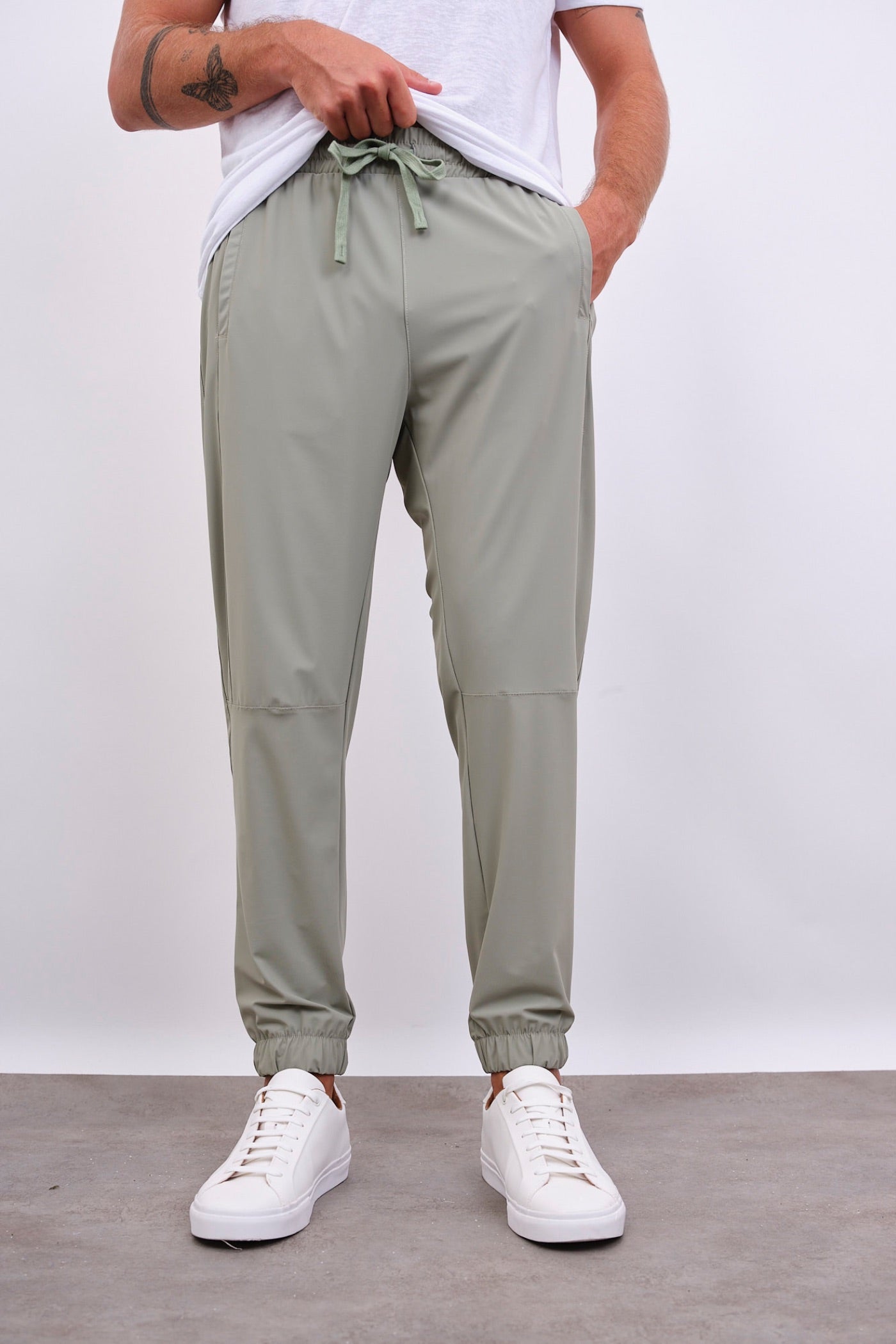 מכנסיים ארוכים מבד ניילון נמתח - ITAY BRANDS