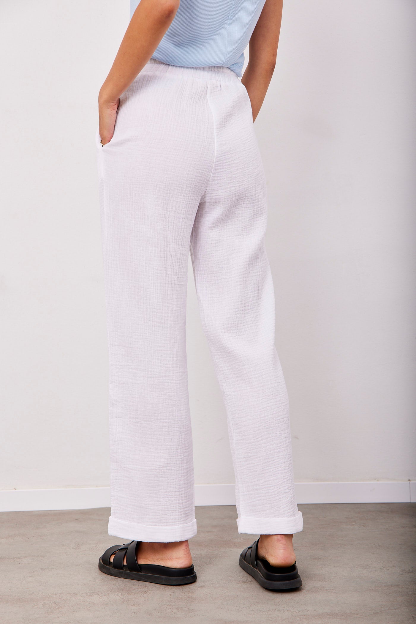 מכנסי טטרה בגזרה ישרה - ITAY BRANDS