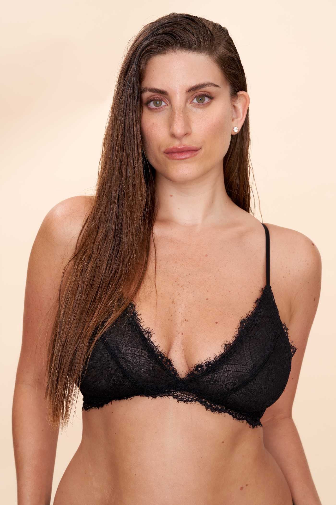 חזיית תחרה - שחור - ITAY BRANDS