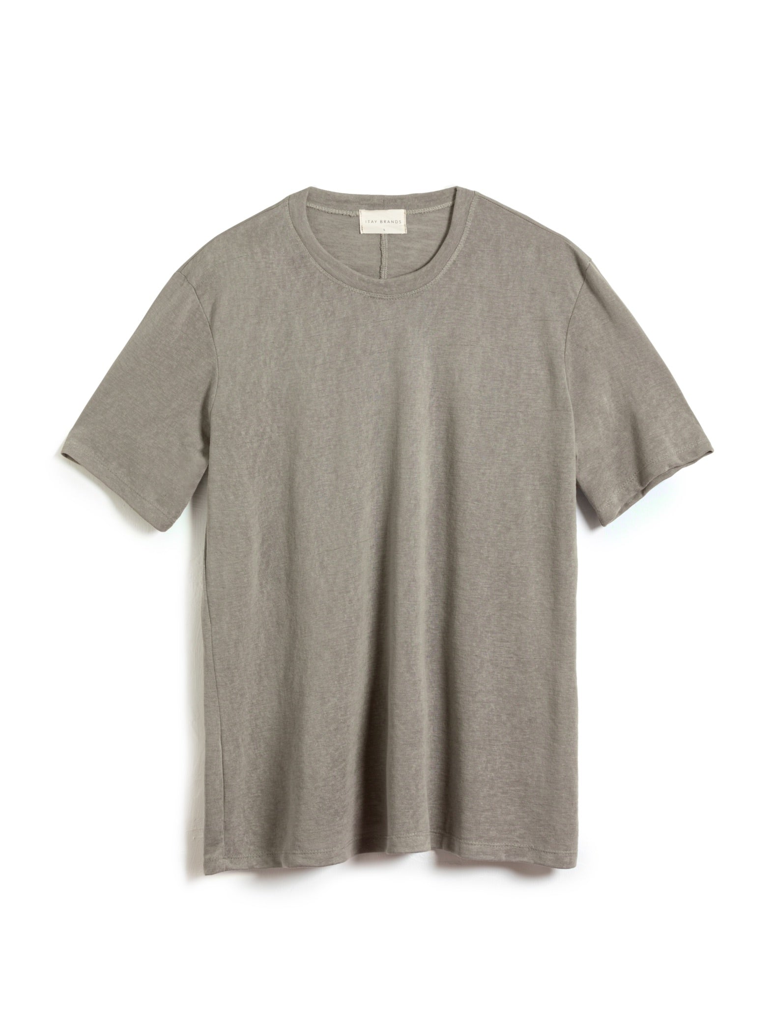 טי-שרט במראה פשתן - ITAY BRANDS
