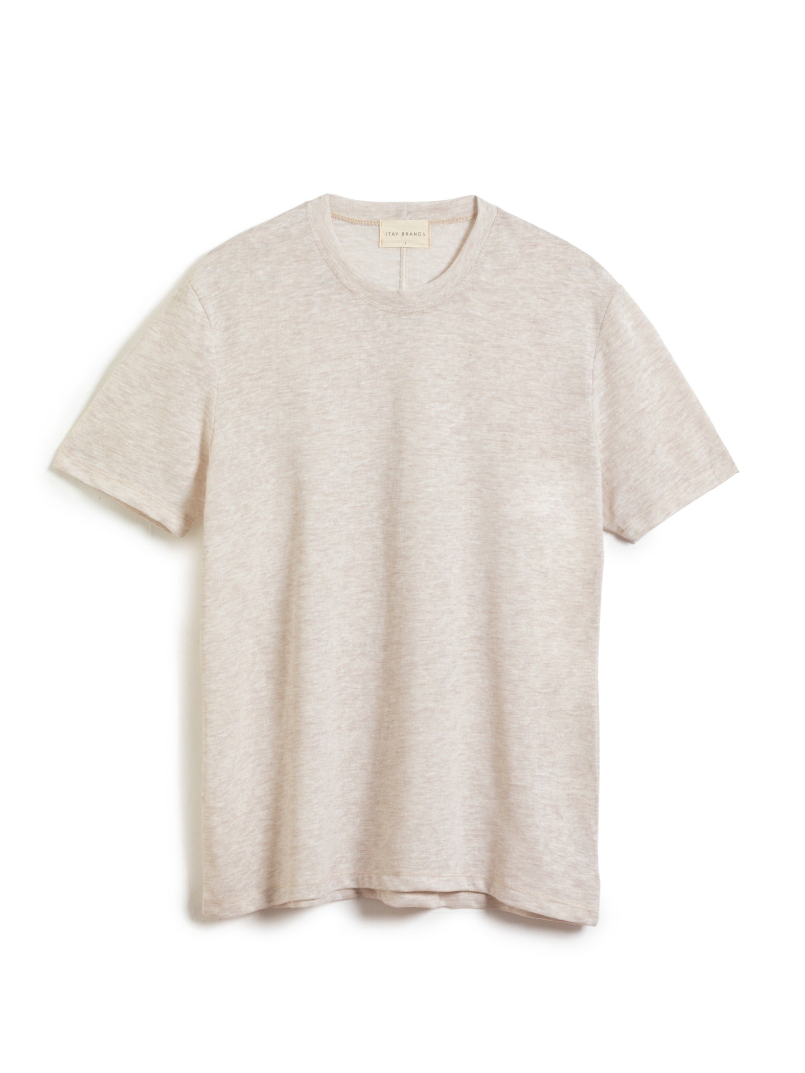 טי-שרט במראה פשתן - ITAY BRANDS