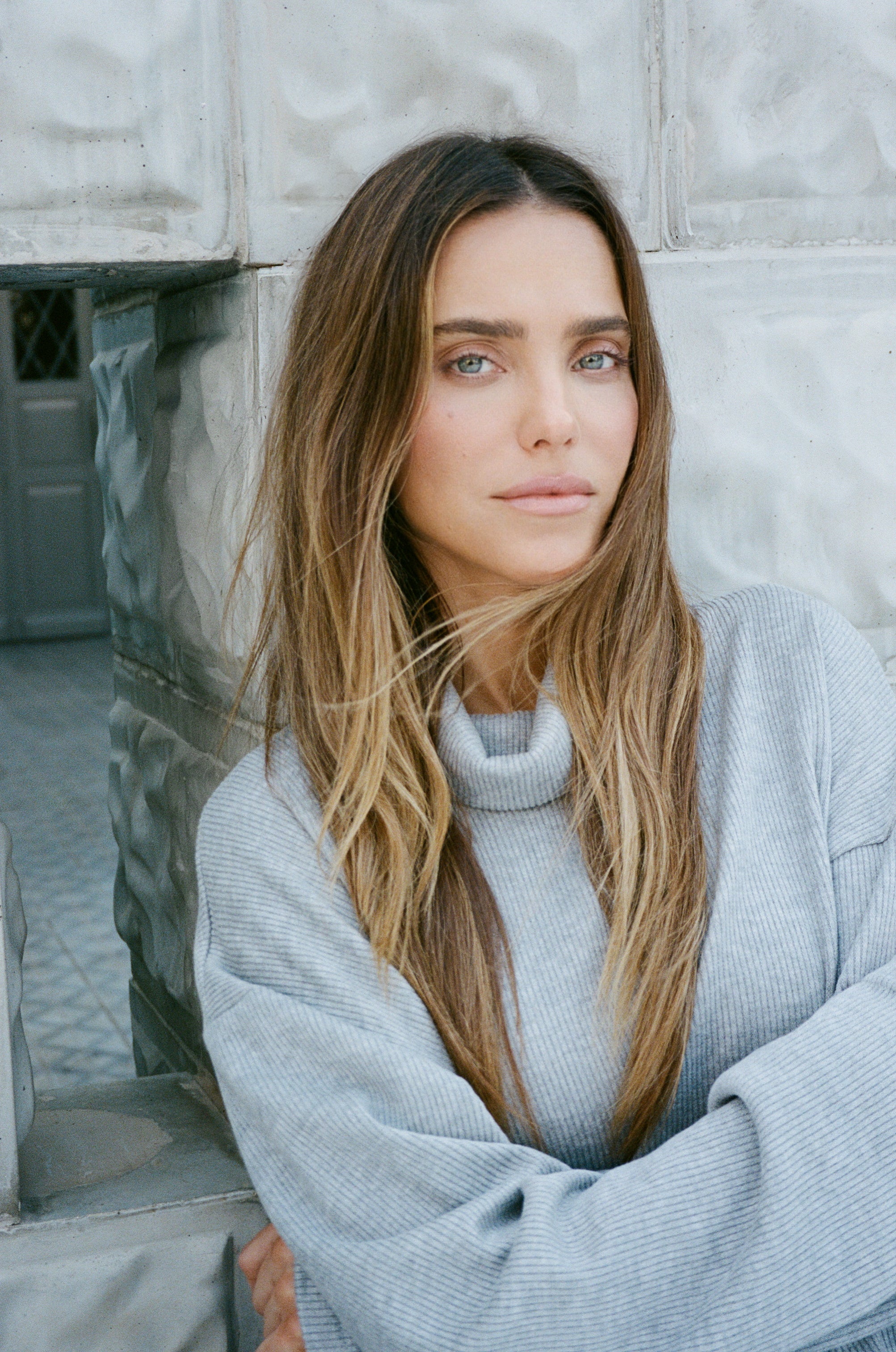 סריג גולף טקסטורת פסים