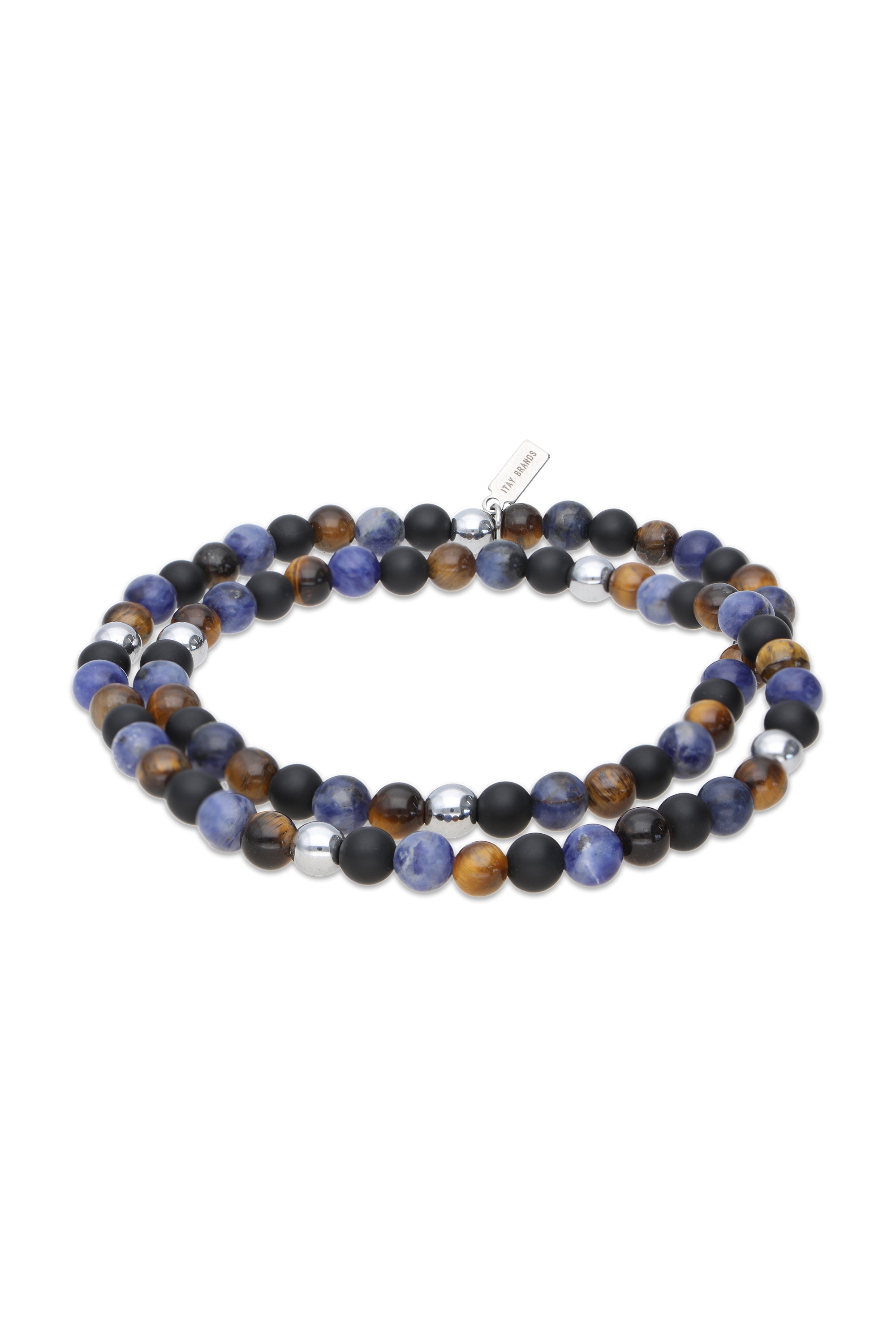 שרשרת ארבע אבני חן טבעיות - ITAY BRANDS