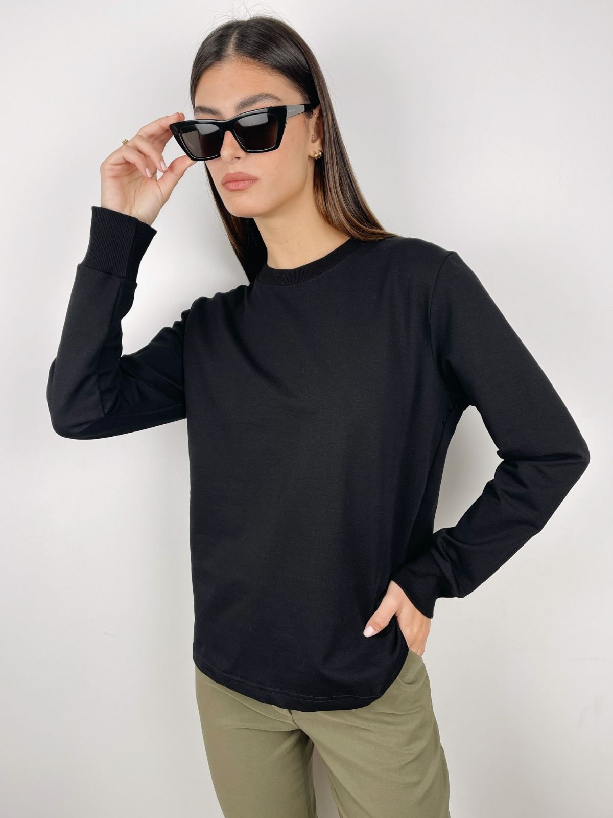 חולצת בייסיק פרנץ' טרי - ITAY BRANDS