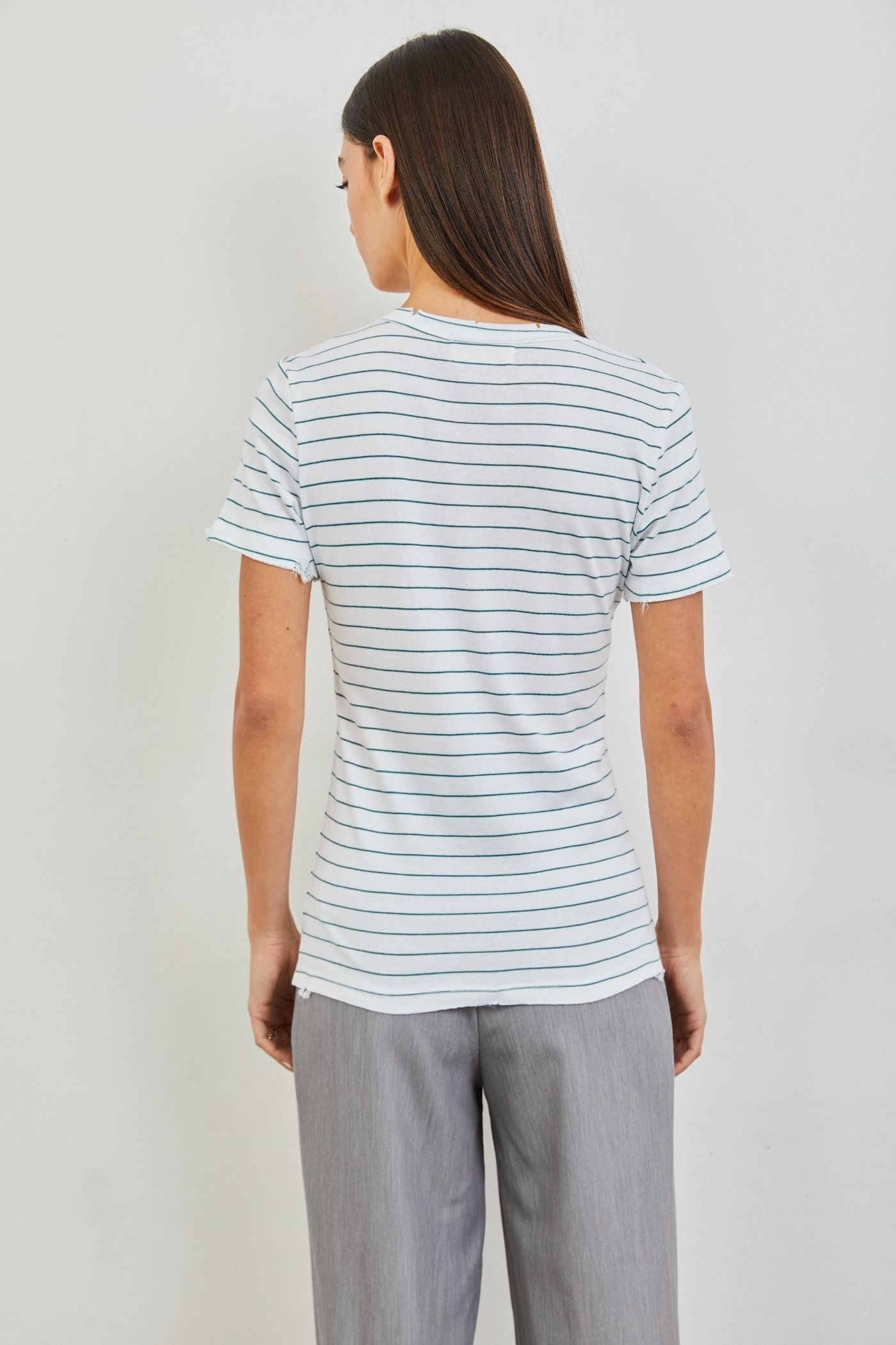 טי-שרט פסים בסיומת פרומה - ITAY BRANDS