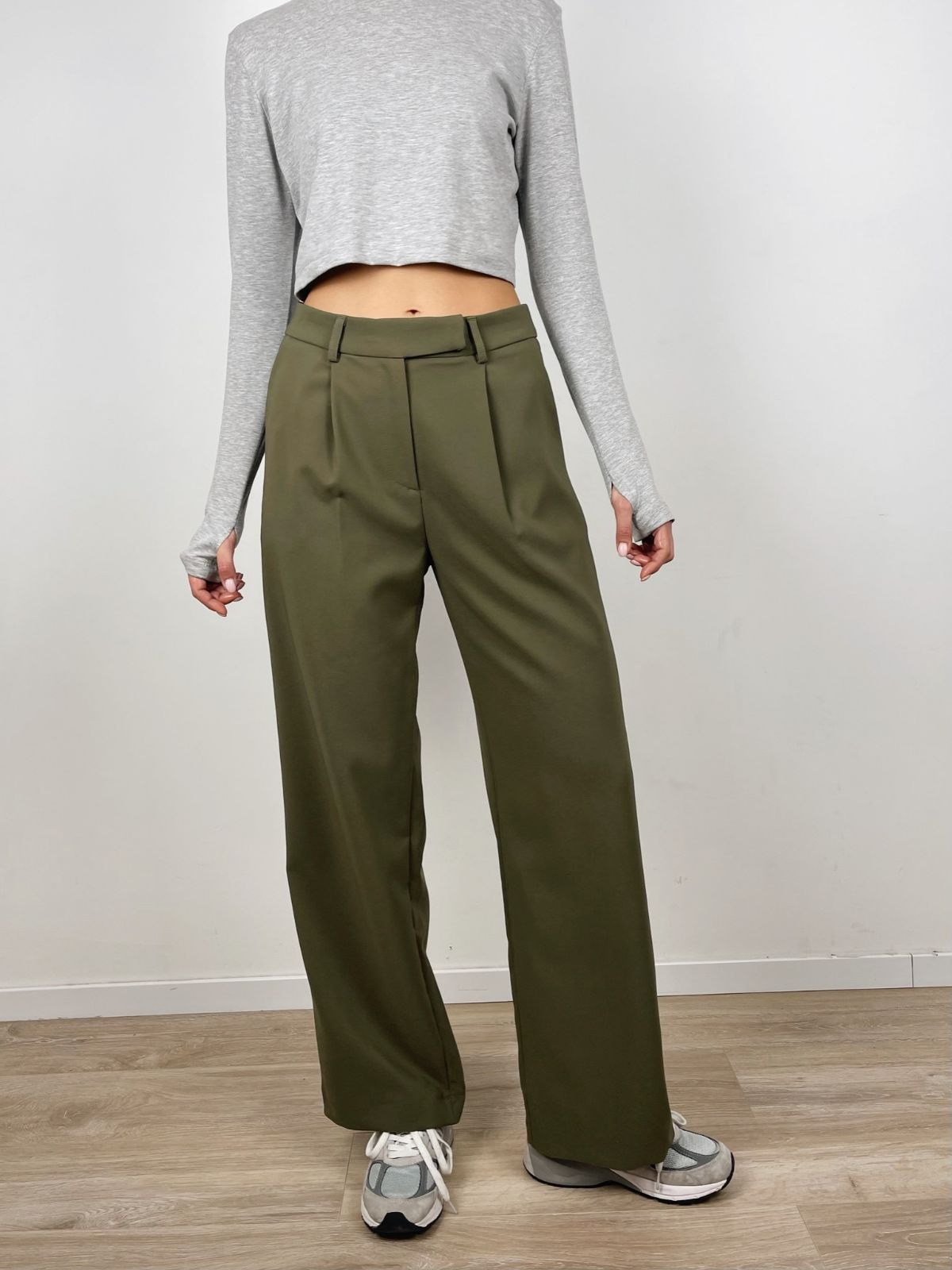 מכנסיים מחויטים סגירה צידית - ITAY BRANDS