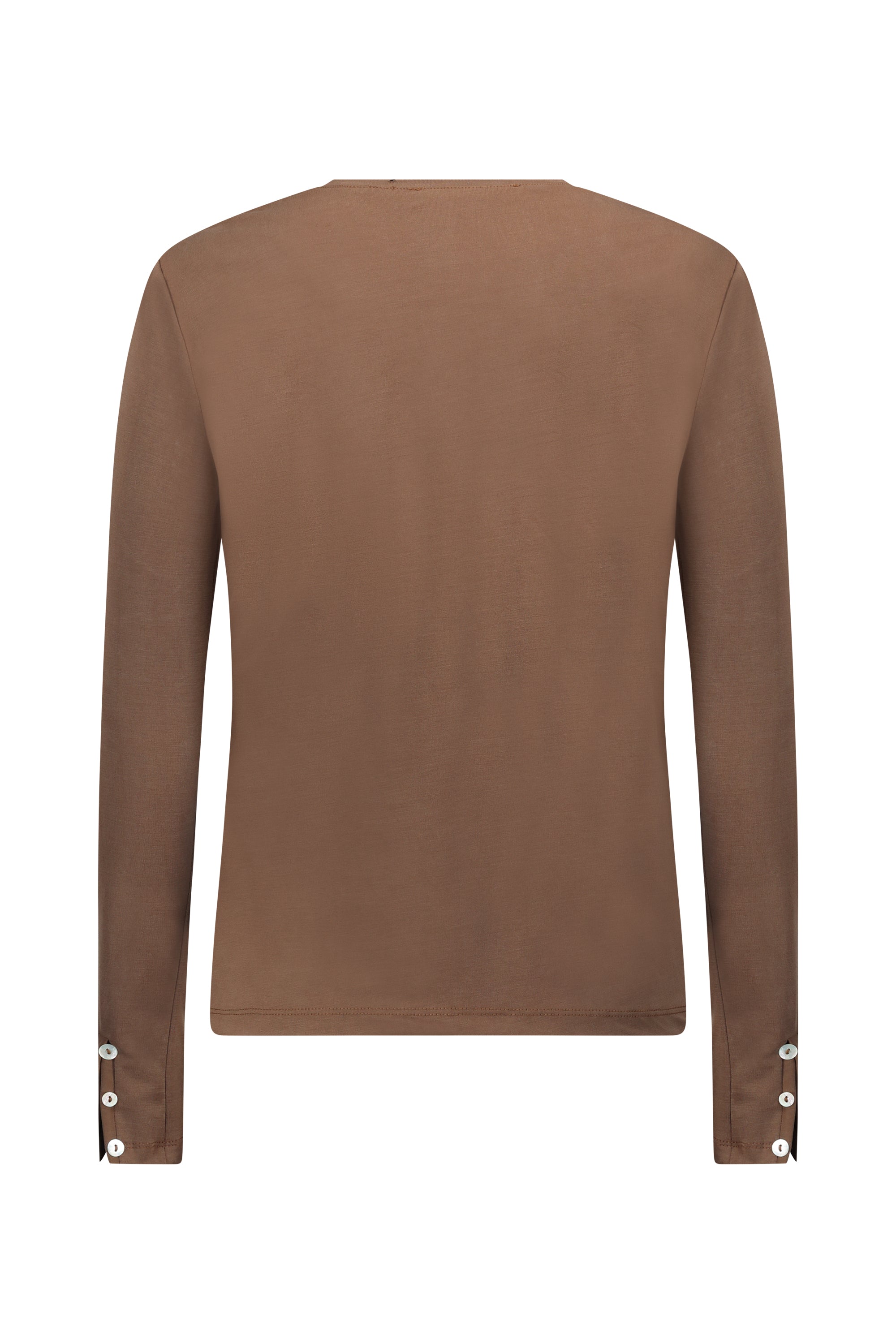 חולצה ארוכה דקה עם כפתורים בשרוול - ITAY BRANDS