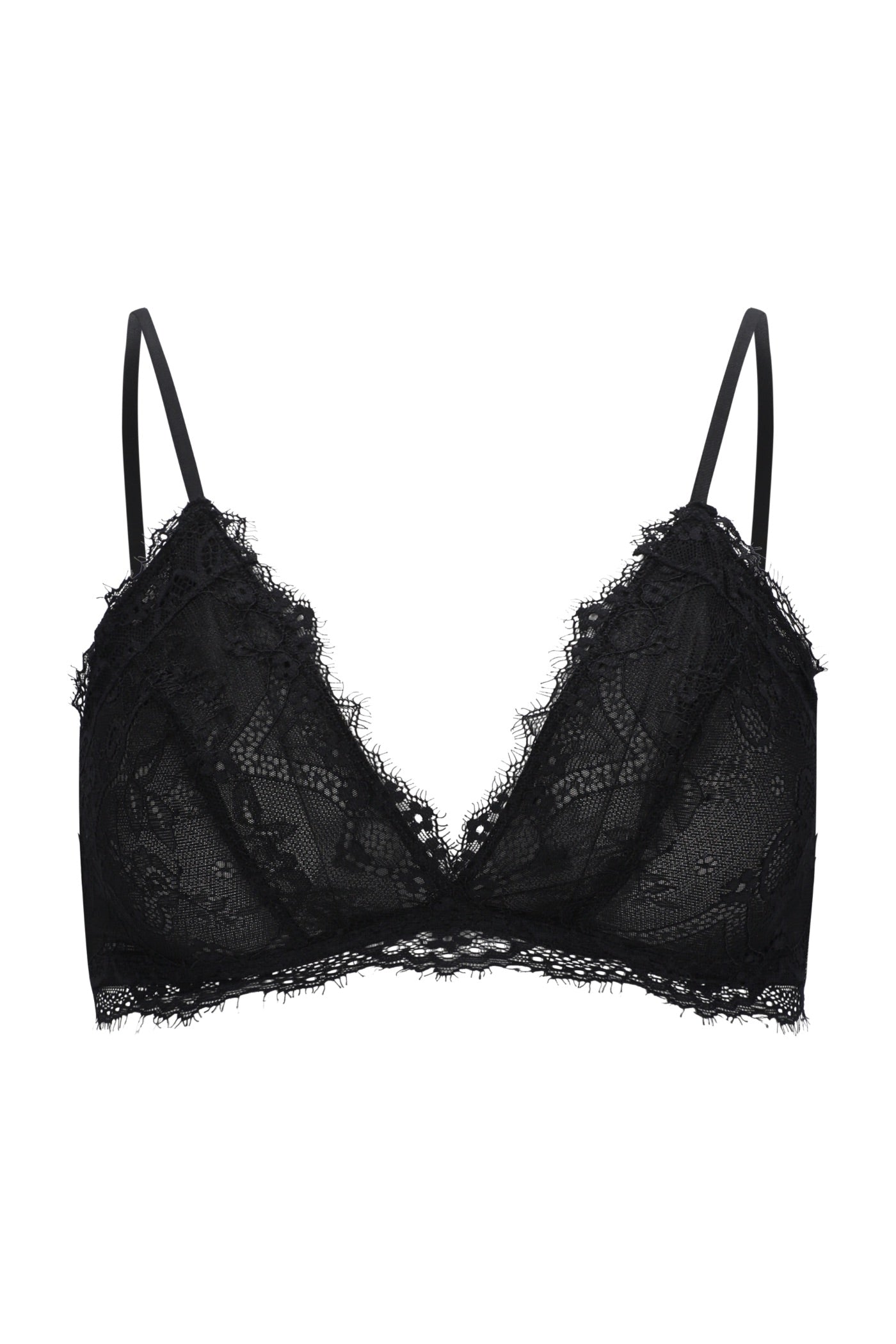 חזיית תחרה - שחור - ITAY BRANDS