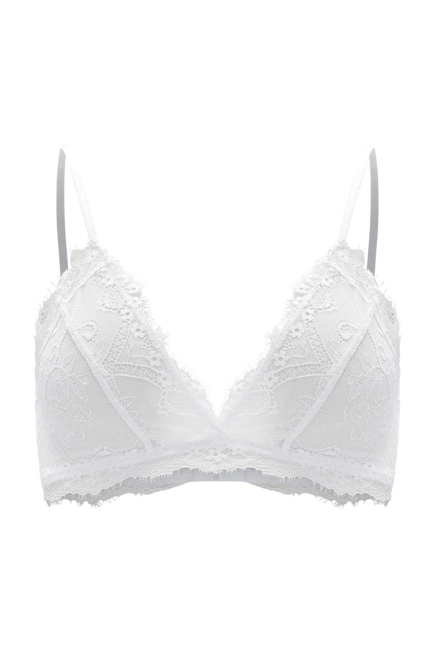 חזיית תחרה - לבן - ITAY BRANDS