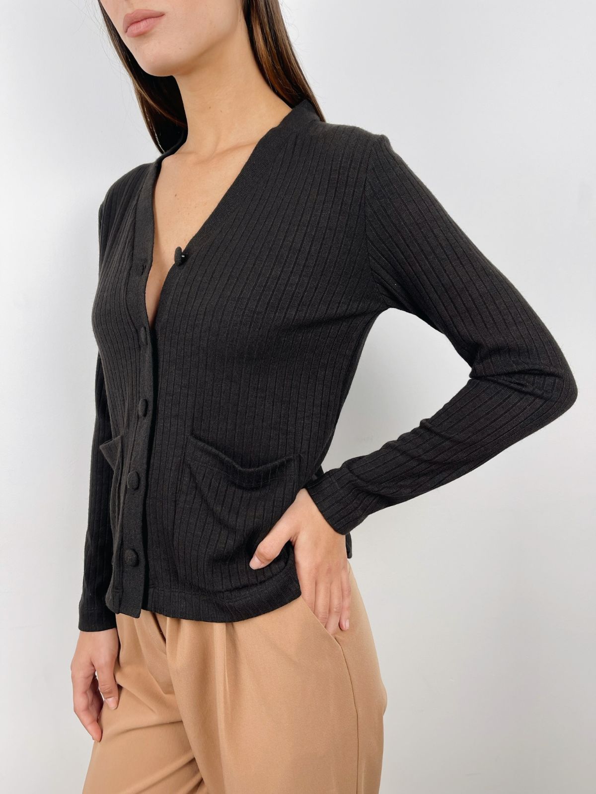 קרדיגן בשילוב כפתורים - ITAY BRANDS