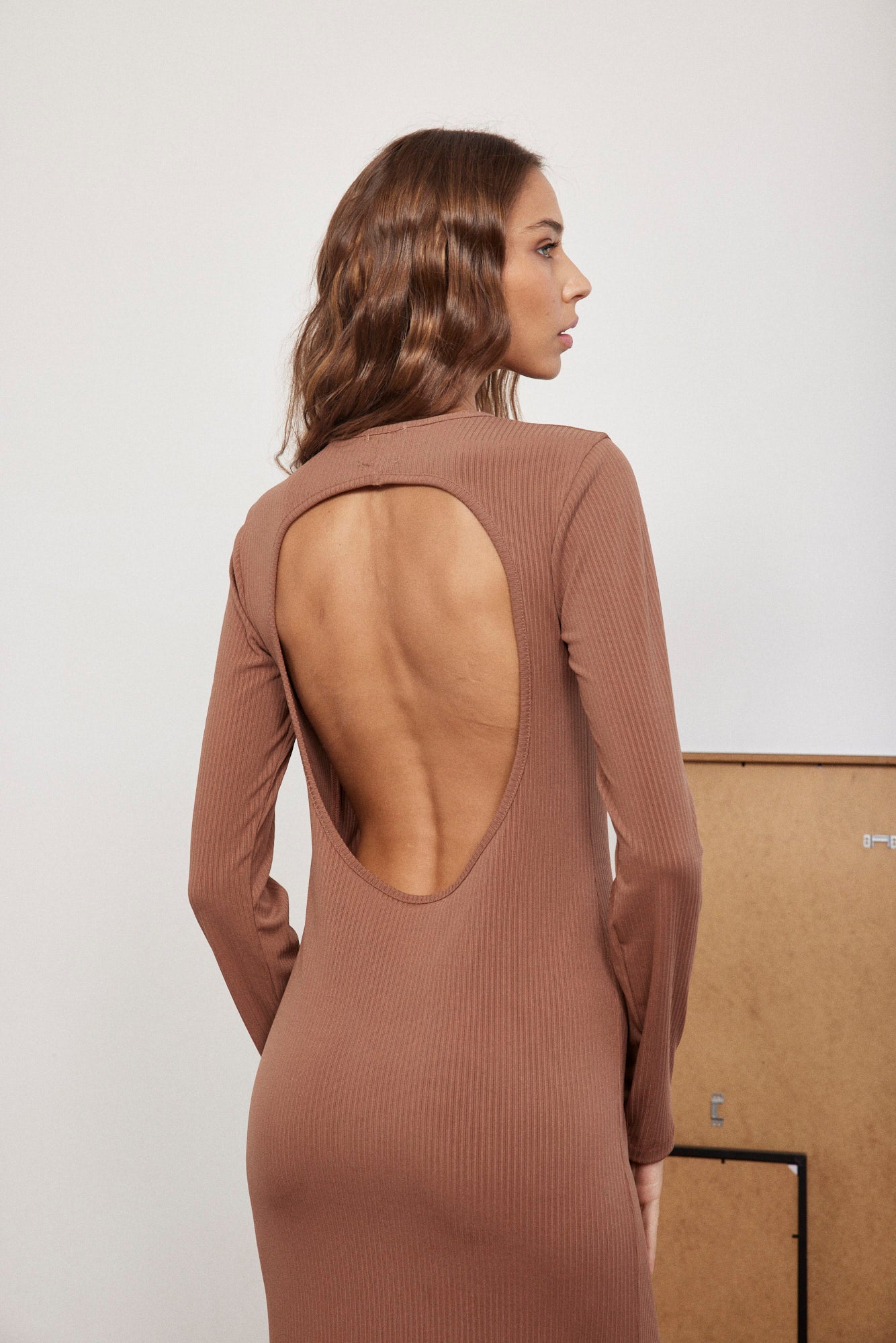 שמלת ריב עם גב חשוף - ITAY BRANDS