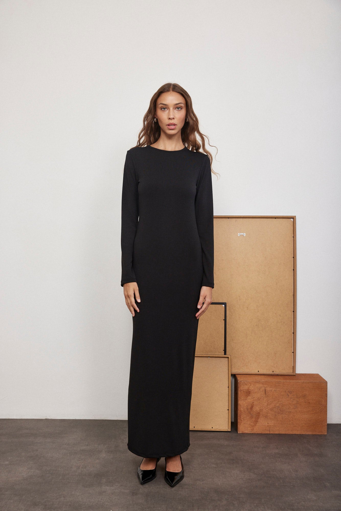 שמלת ריב עם גב חשוף - ITAY BRANDS