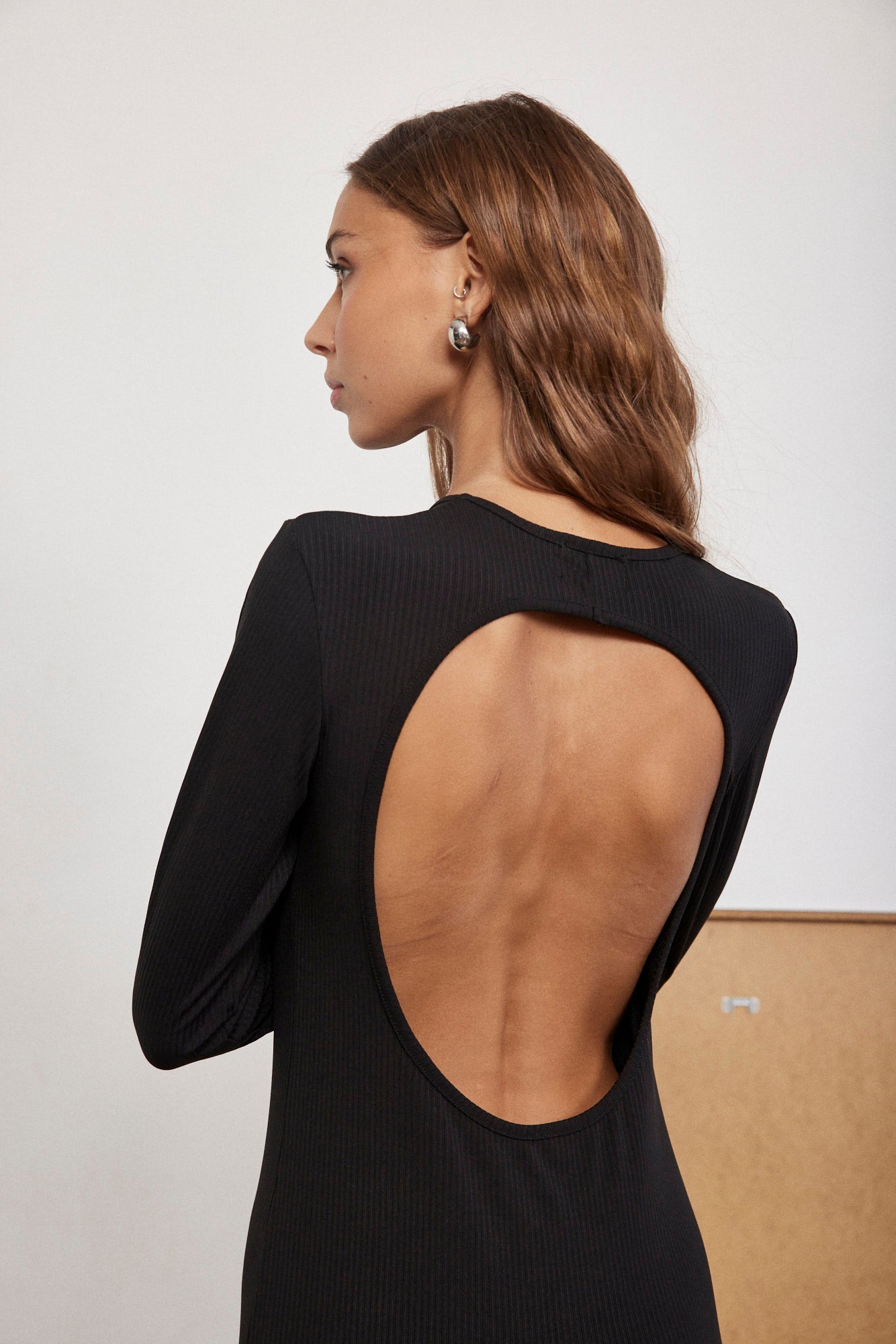 שמלת ריב עם גב חשוף - ITAY BRANDS