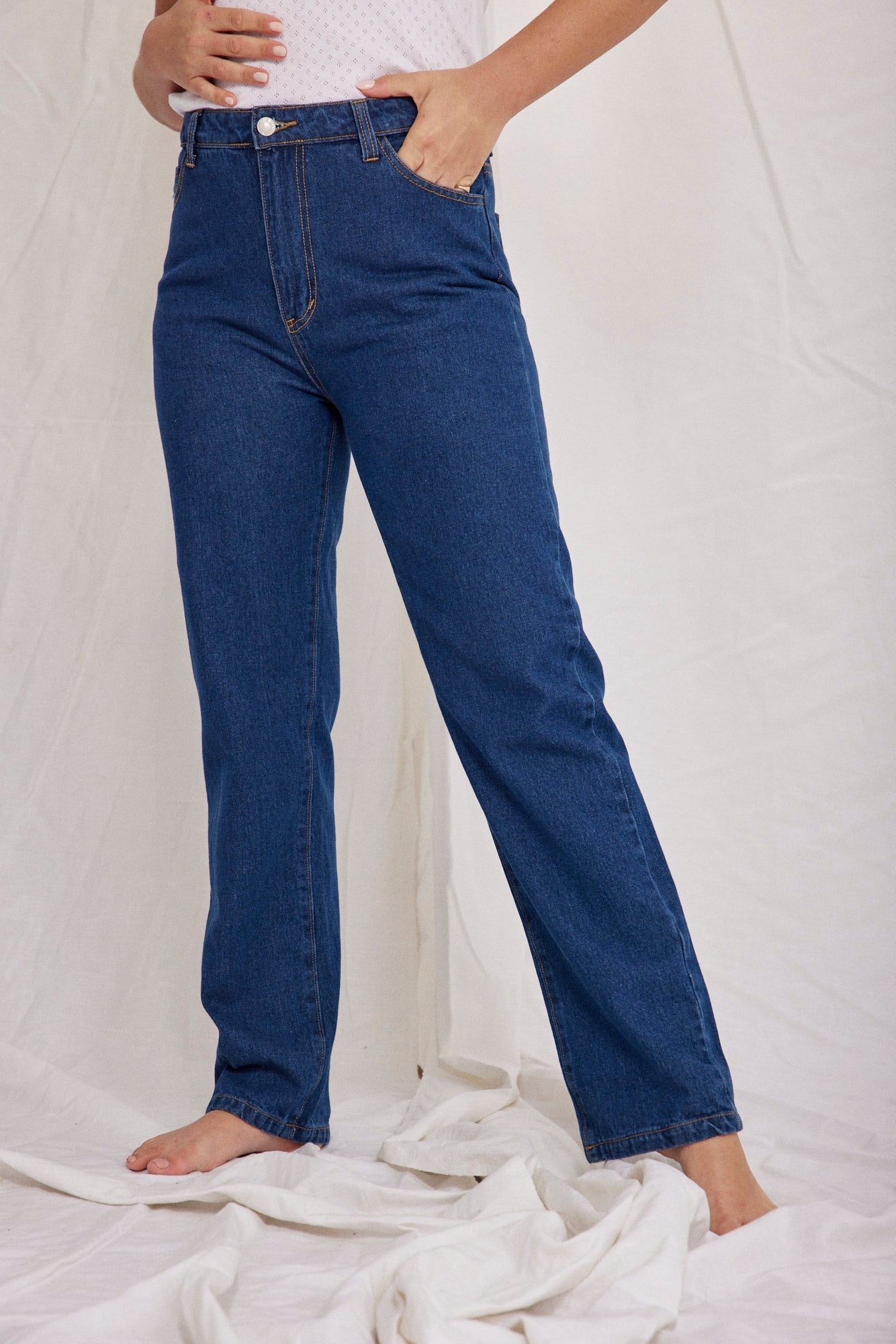 ג׳ינס ארוך בגזרת מאם - ITAY BRANDS