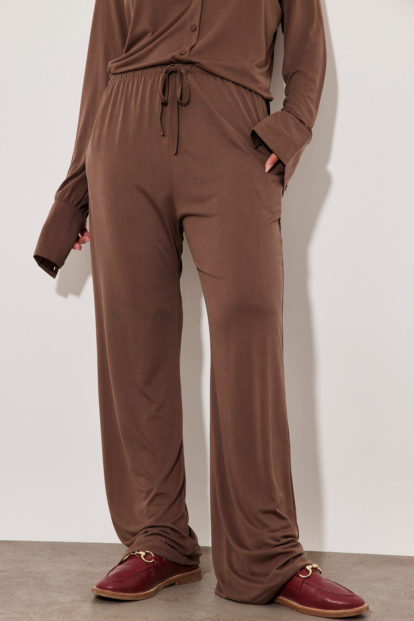 מכנסיים ארוכים מבד מודל - ITAY BRANDS