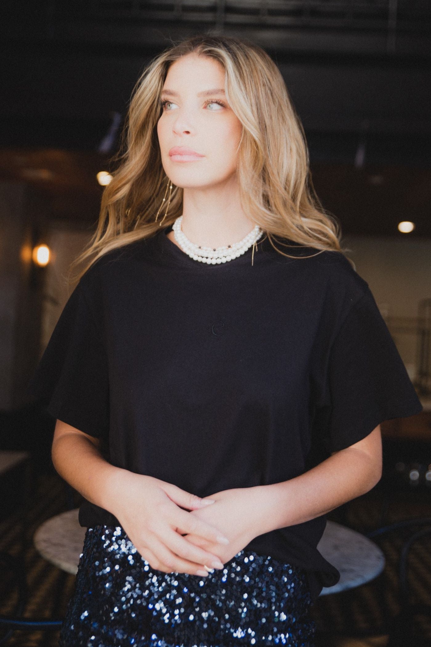 חולצת טי ערה - שחור - ITAY BRANDS