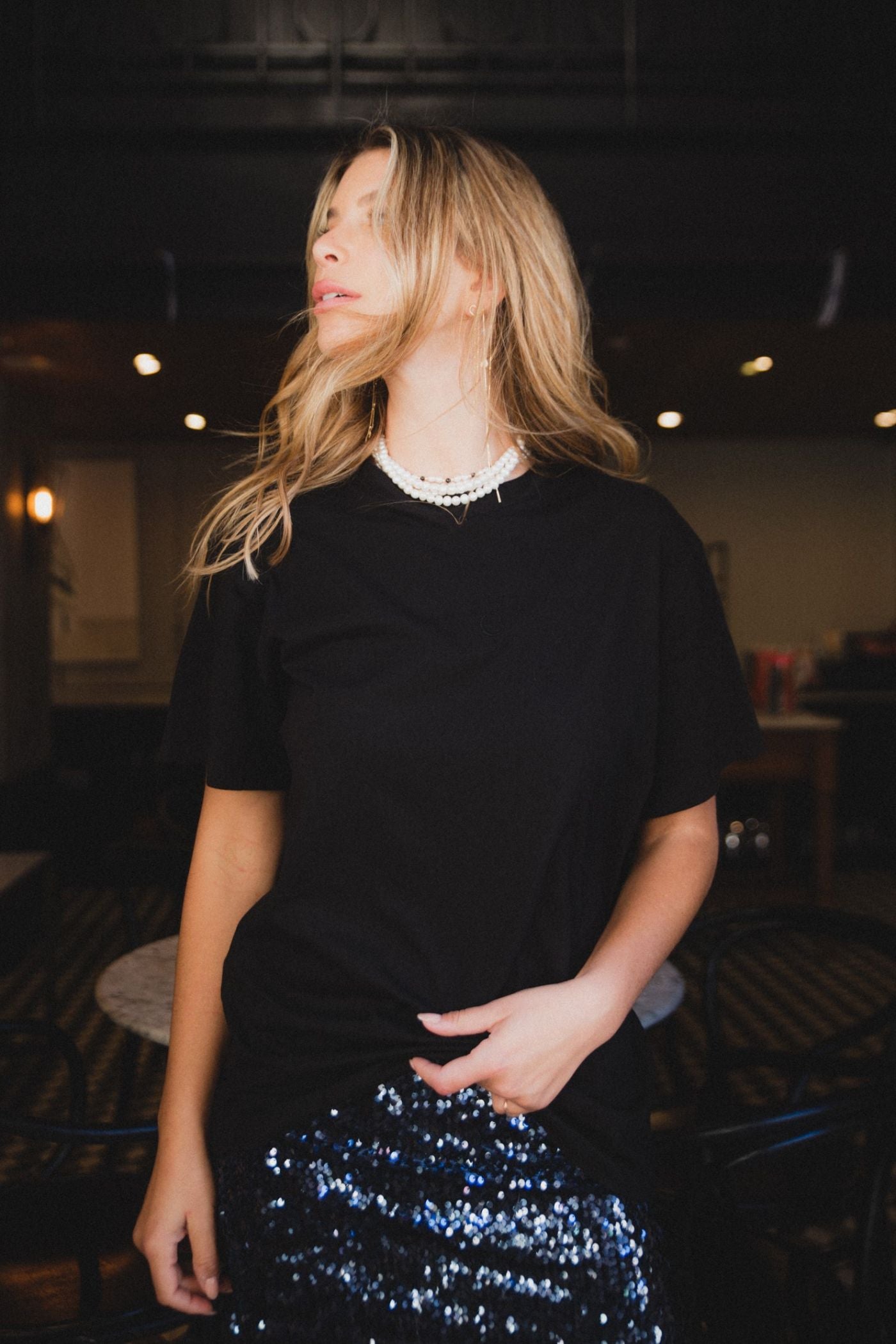 חולצת טי ערה - שחור - ITAY BRANDS