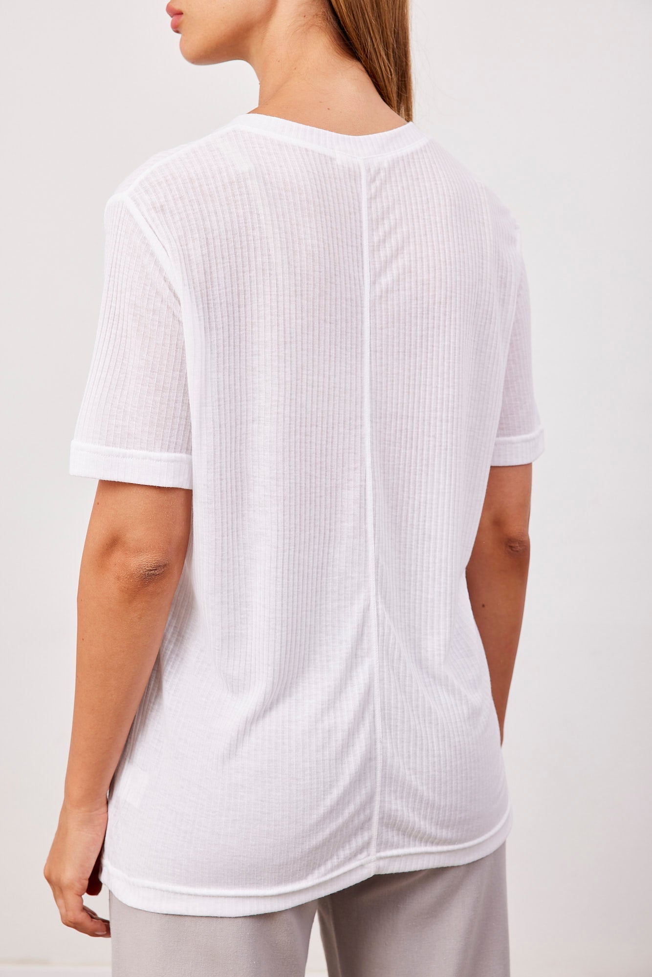 טי-שרט וי אוברסייז מבד רך - ITAY BRANDS