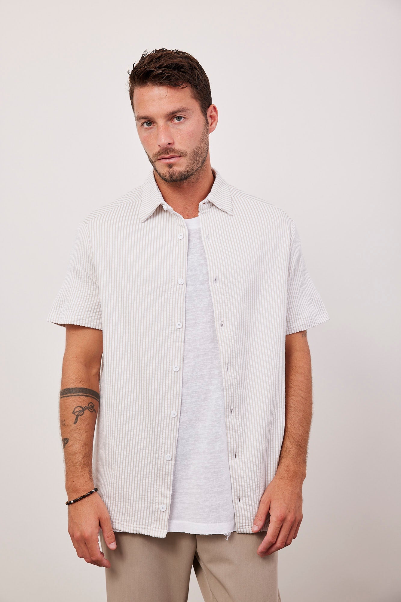 חולצה מכופתרת פסים - ITAY BRANDS