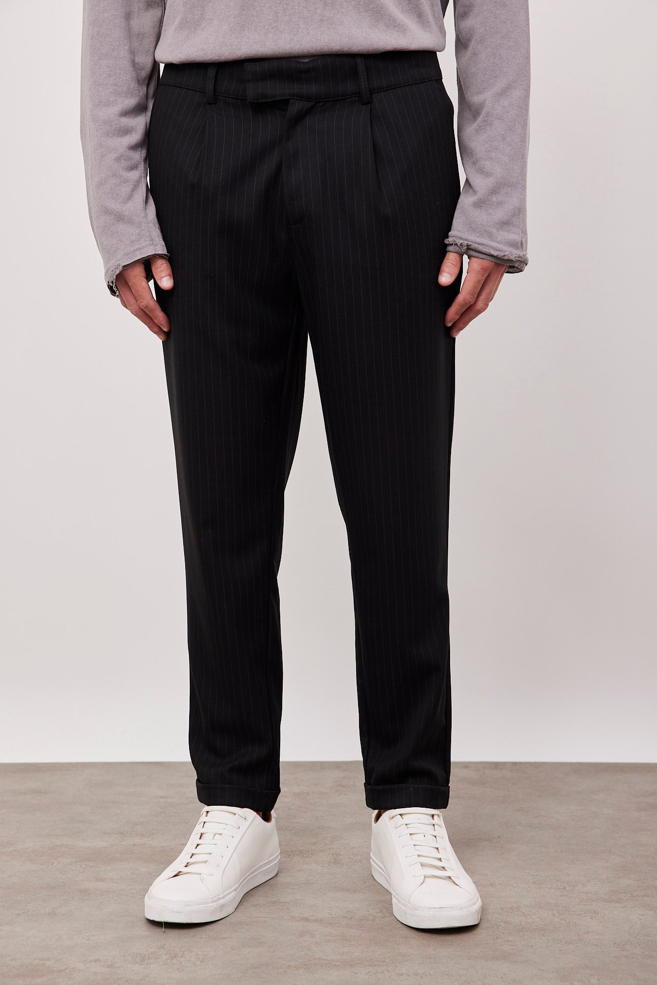 מכנסי פסים ארוכים מחוייטים - ITAY BRANDS