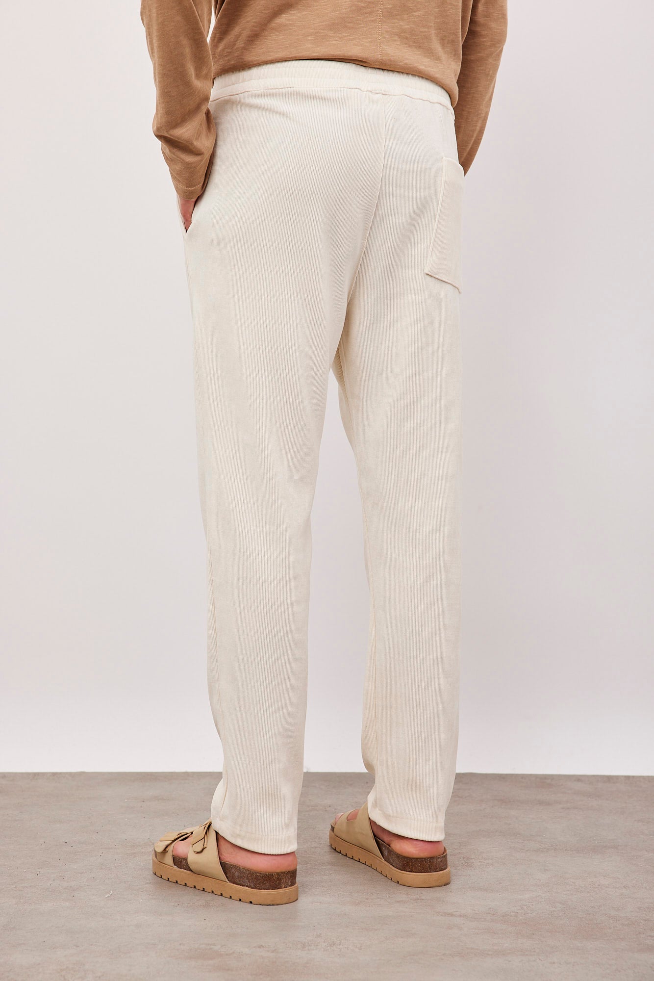 מכנסי קורדרוי ארוכים עם גומי - ITAY BRANDS