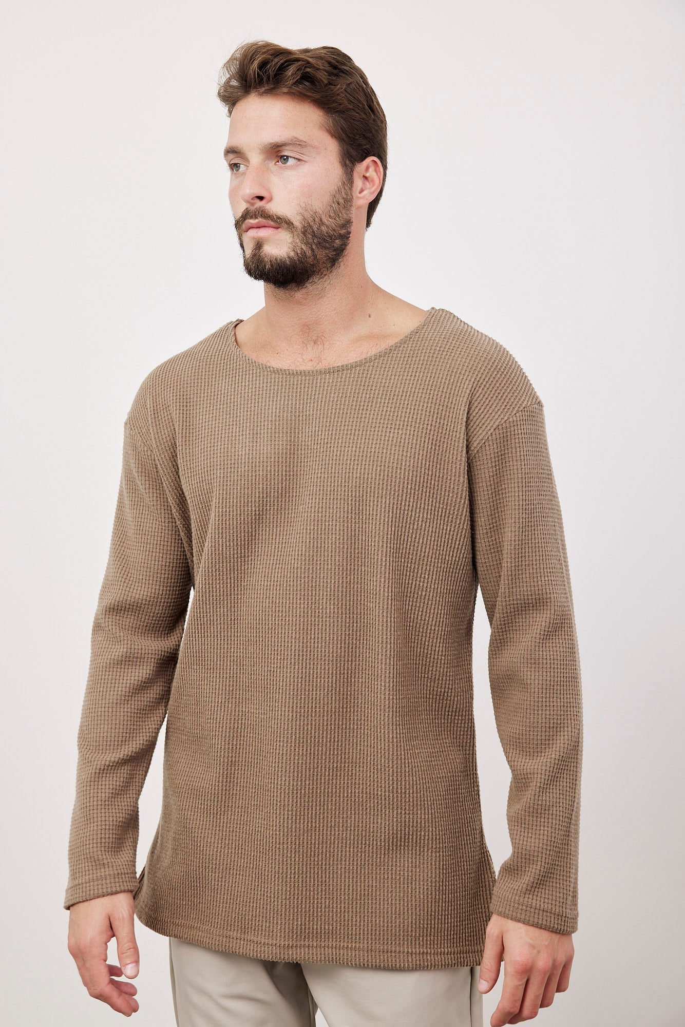 חולצת סריג פיקה במפתח עגול - ITAY BRANDS