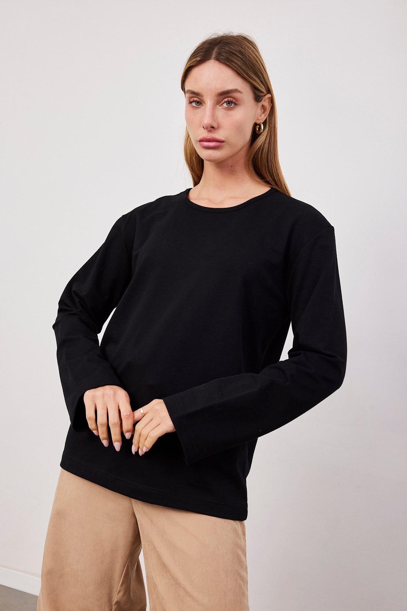 חולצה ארוכה וופל רך - ITAY BRANDS