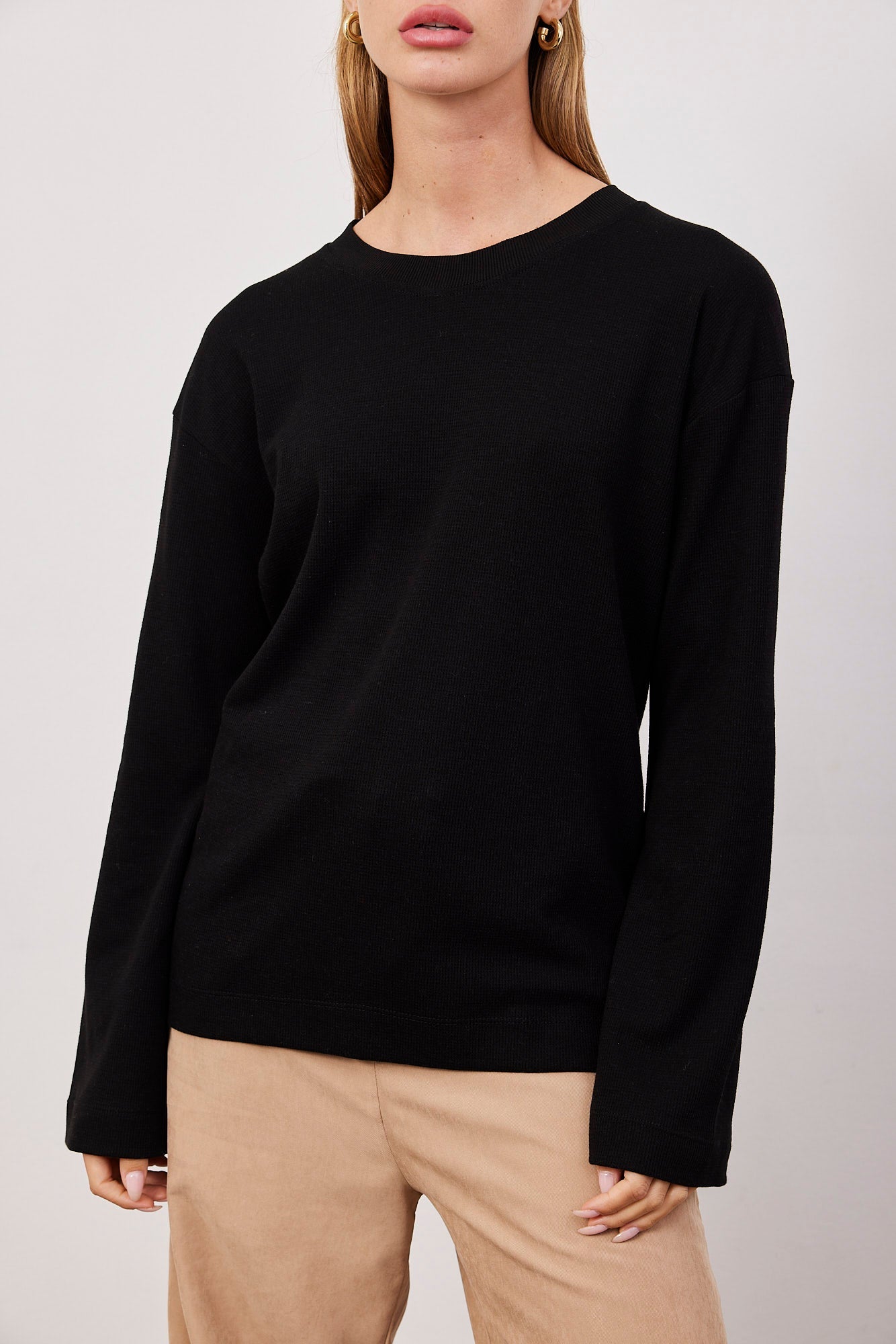 חולצה ארוכה וופל רך - ITAY BRANDS