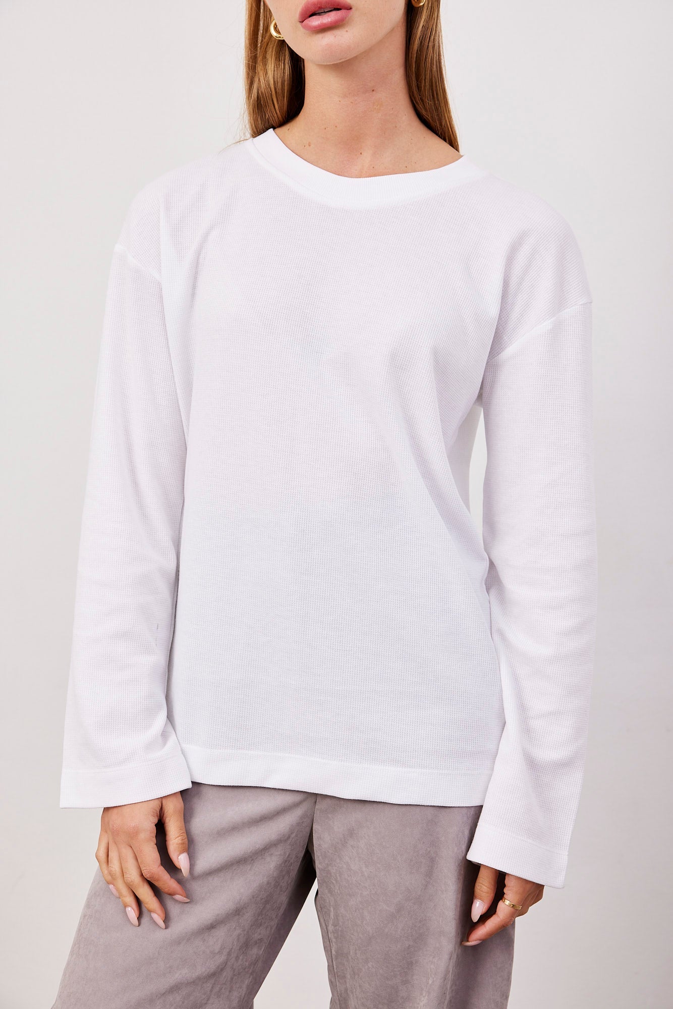 חולצה ארוכה וופל רך - ITAY BRANDS