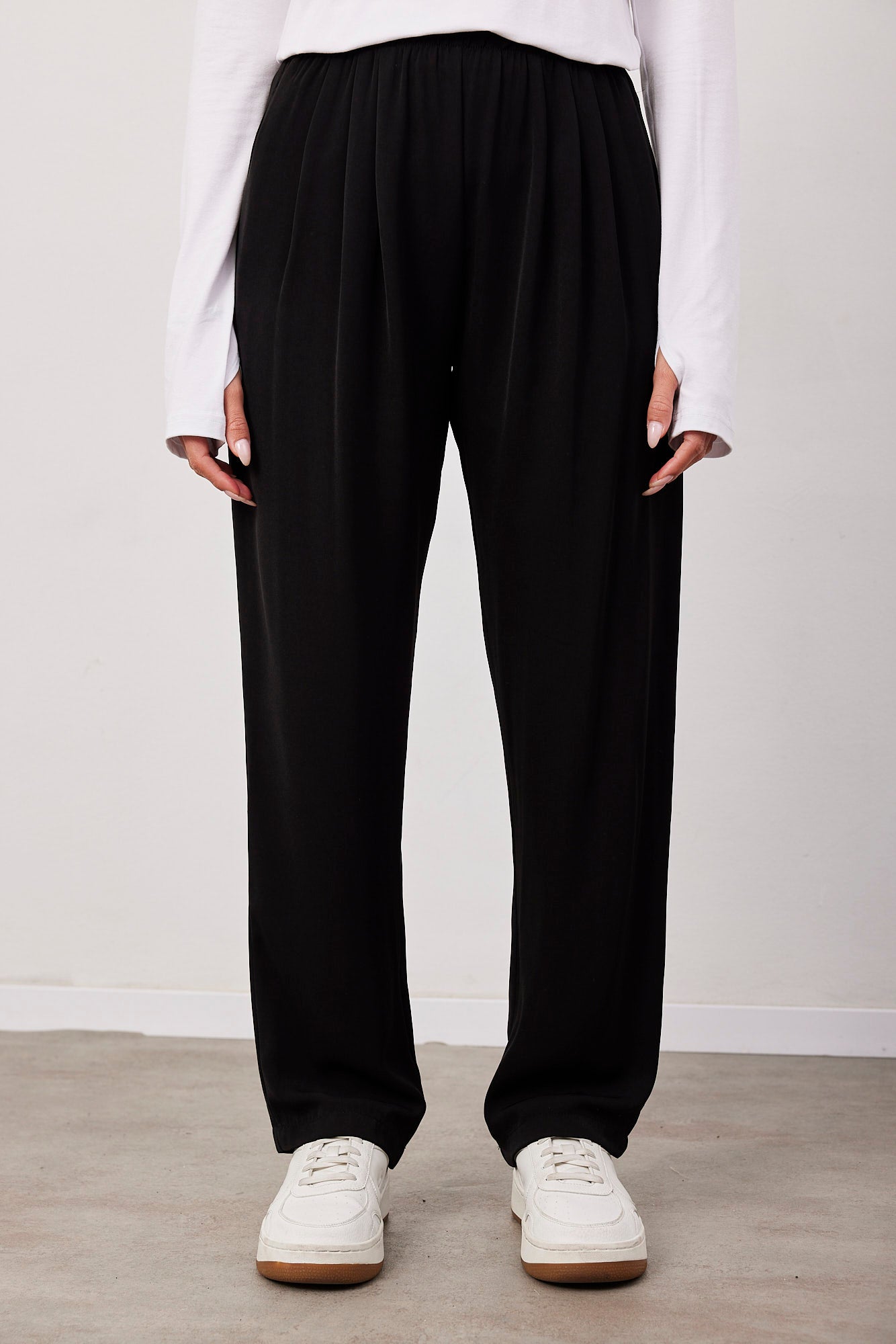 מכנסיים נשפכים עם כפלים - ITAY BRANDS