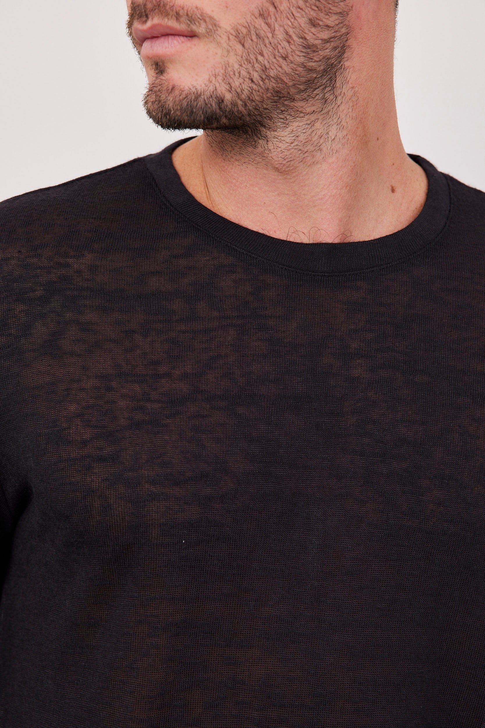 חולצה בטקסטורה גזרה רחבה