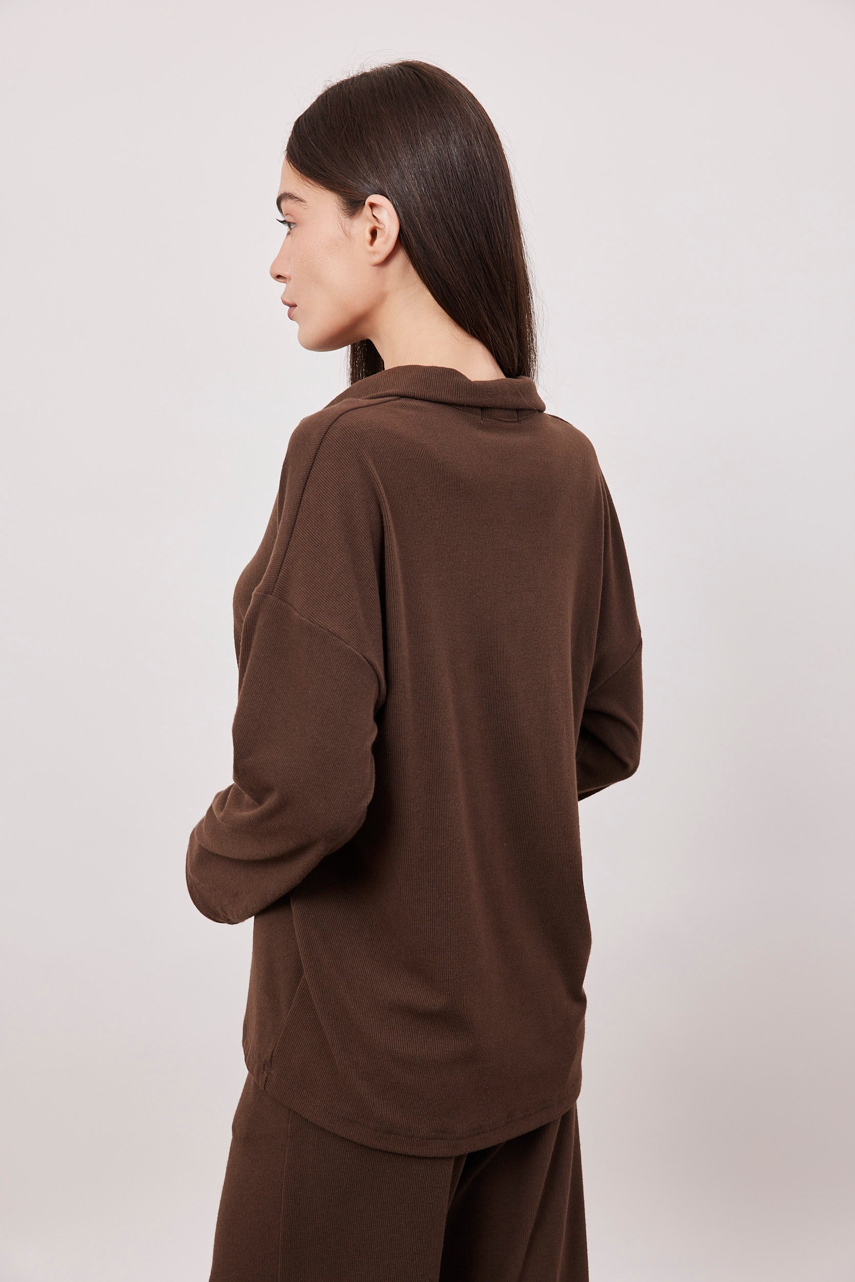 חולצת פולו סריג ריב