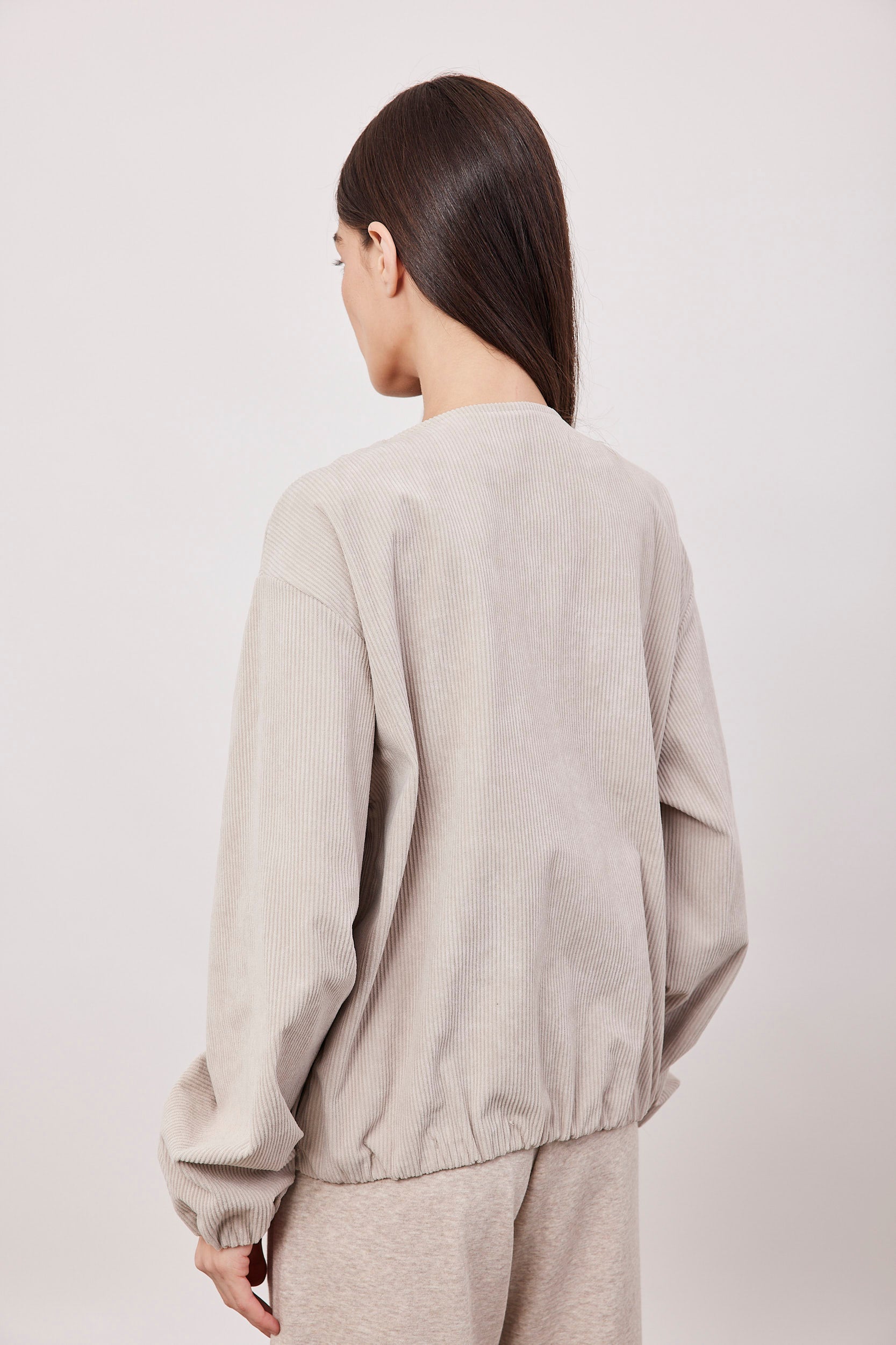 גקט קורדרוי עם רוכסן