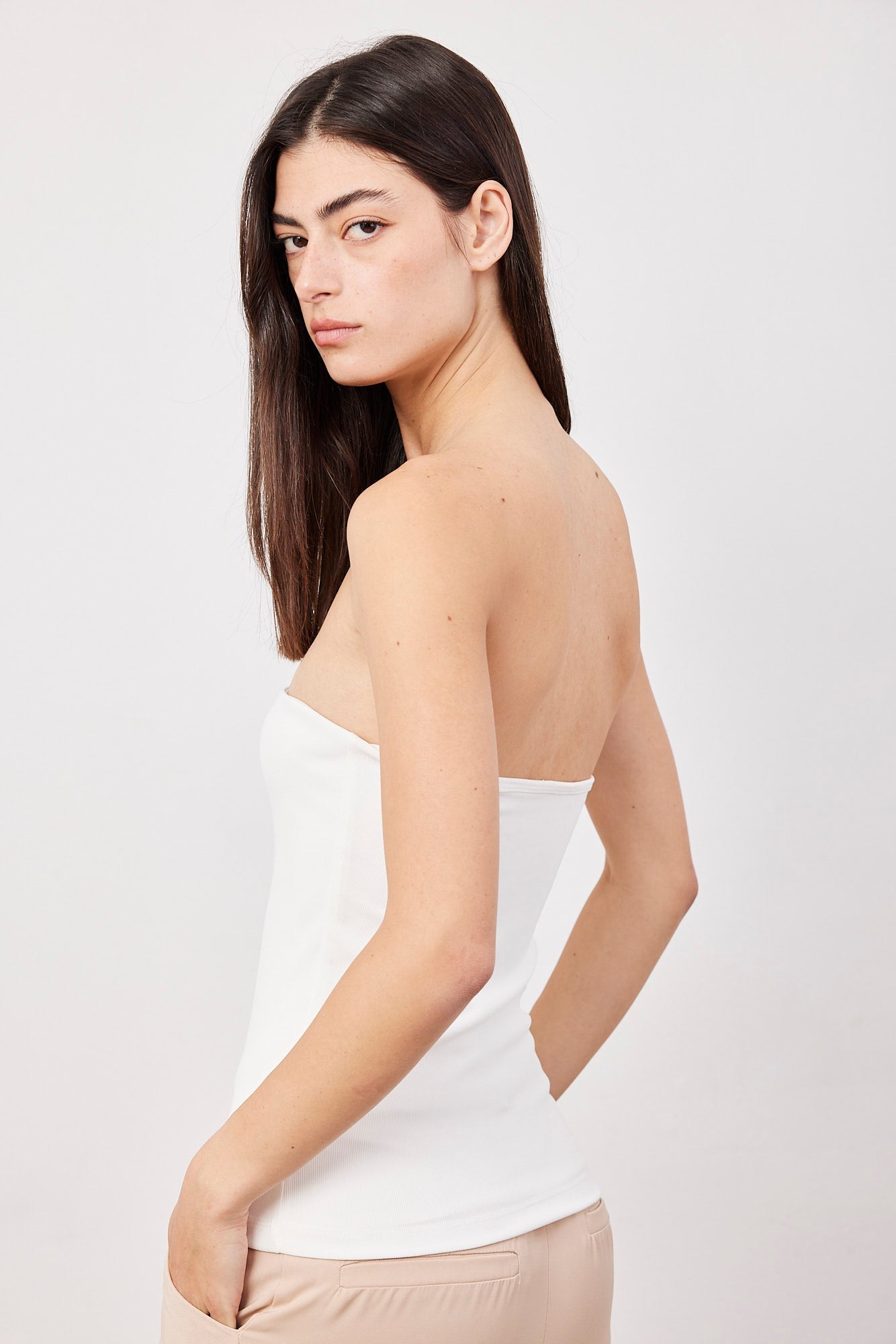 טופ סטרפלס מבד מחטב - ITAY BRANDS