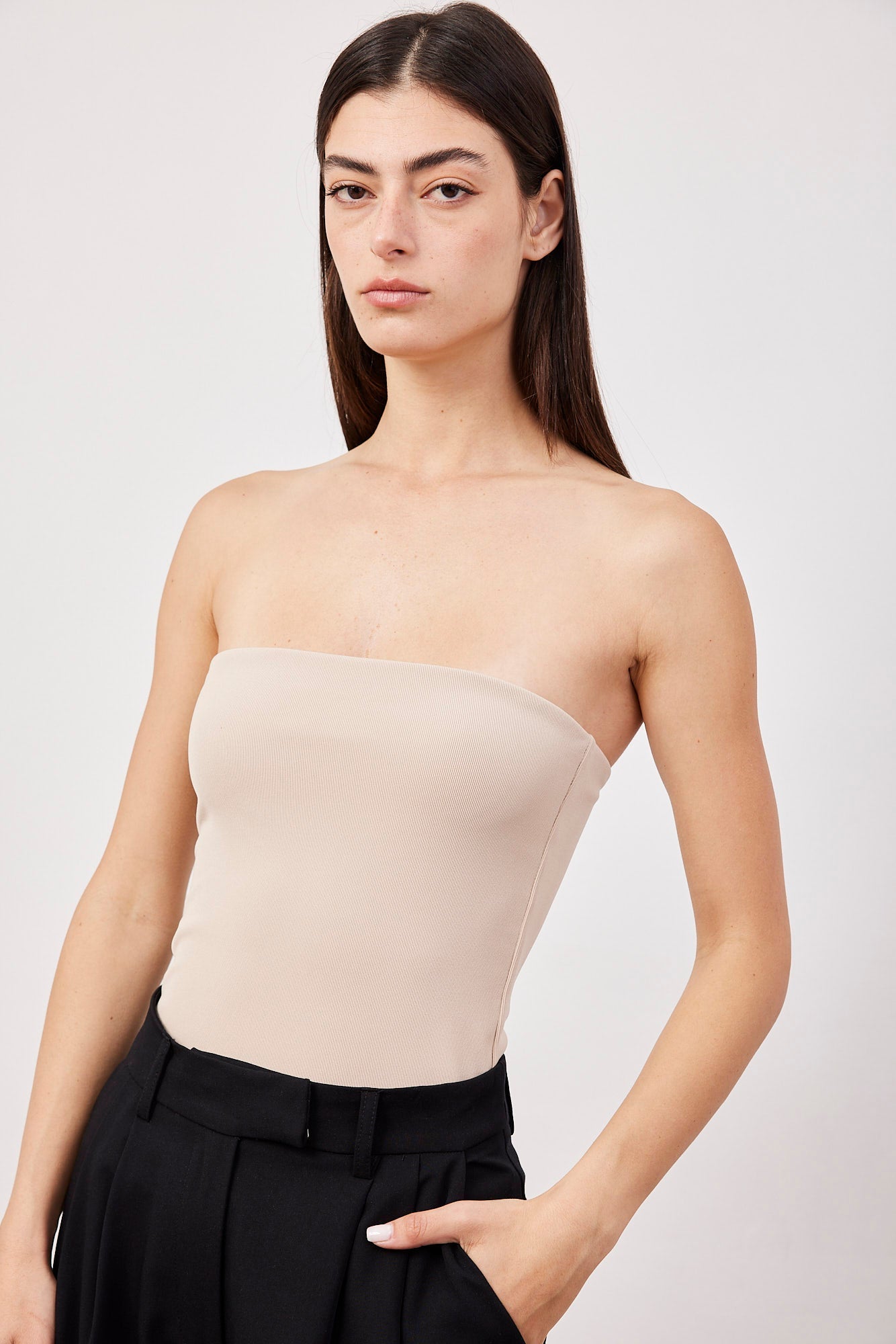 טופ סטרפלס מבד מחטב - ITAY BRANDS