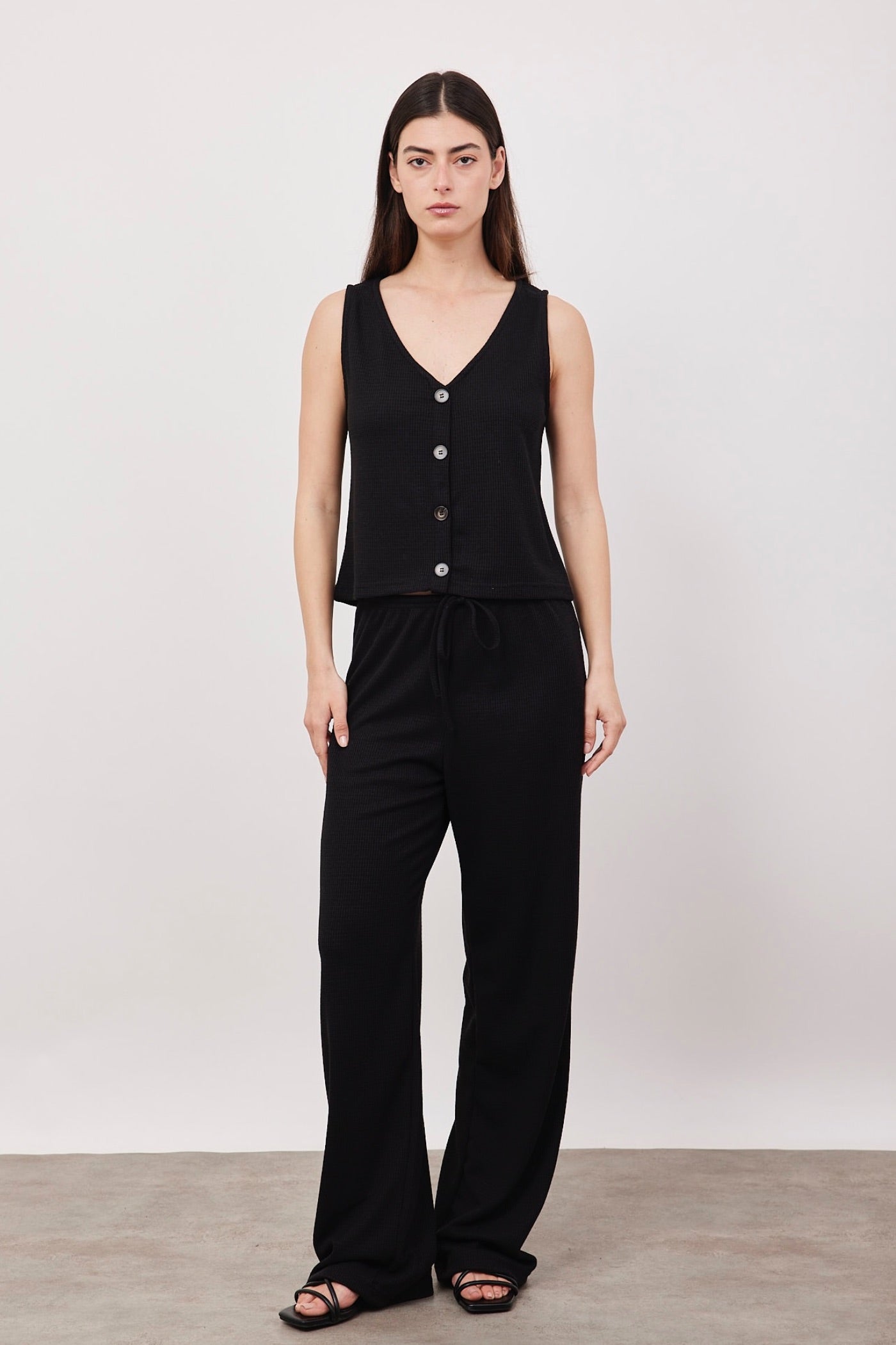 חליפת וסט מבד וופל - ITAY BRANDS