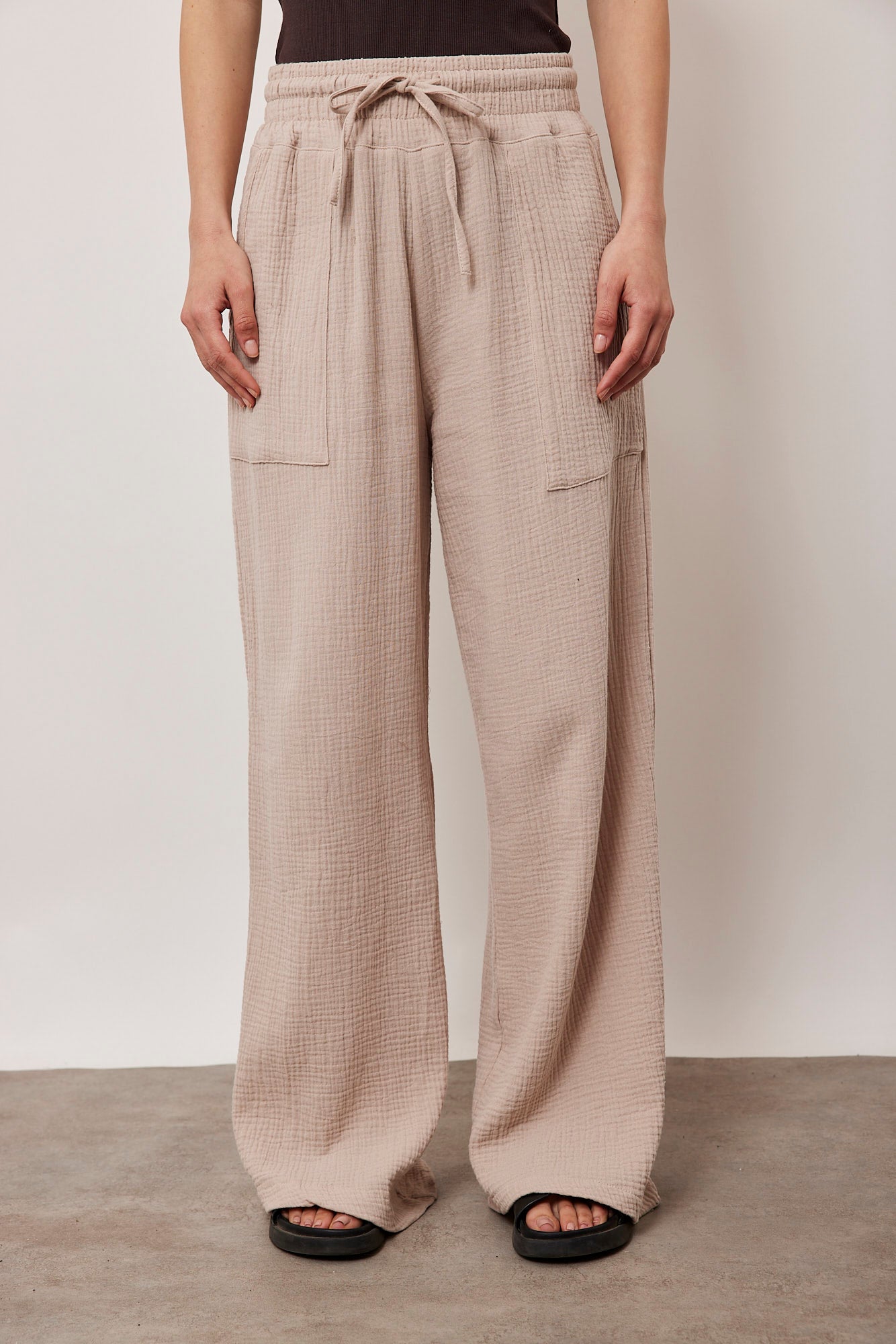 מכנסי טטרה ארוכים בגזרה גבוהה - ITAY BRANDS