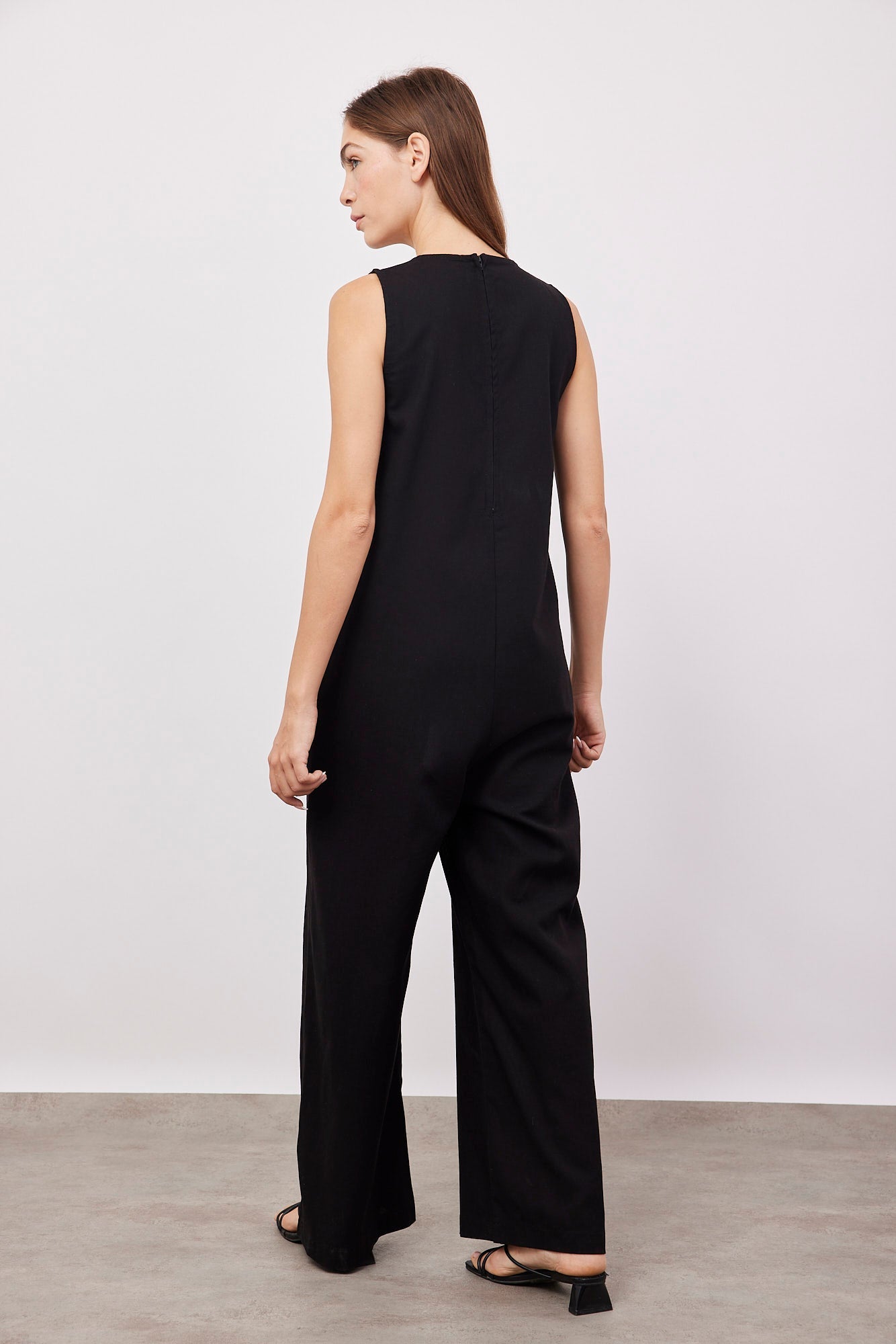 אוברול משולב פשתן מתרחב - ITAY BRANDS