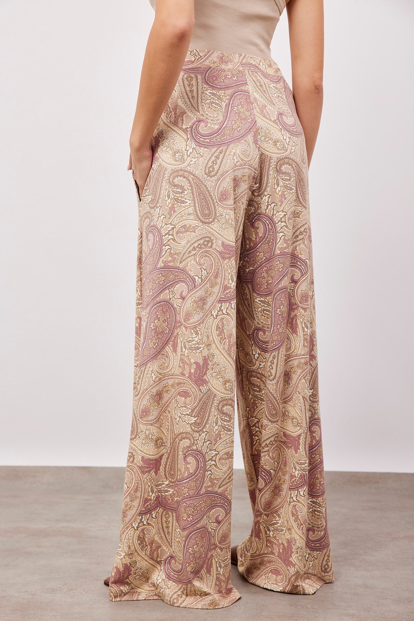 מכנסיים ארוכים בהדפס - ITAY BRANDS