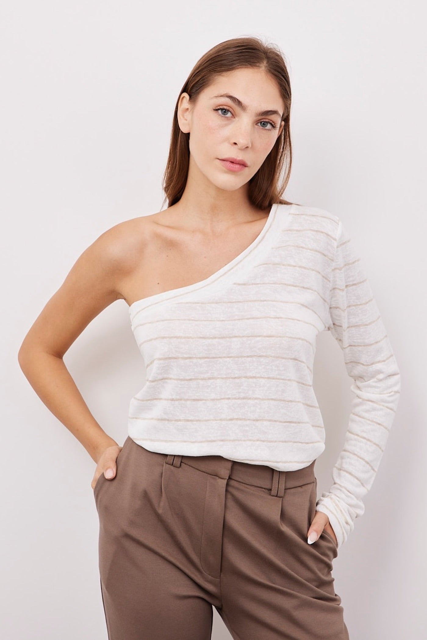 חולצת פסים וואן שולדר - ITAY BRANDS